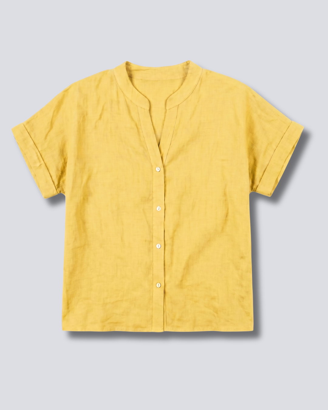 CAMICIA GURU IN LINO