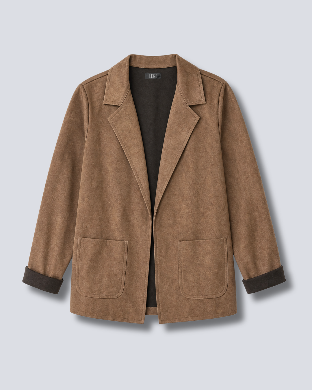 BLAZER IN DAINETTO TASCHE TOPPA