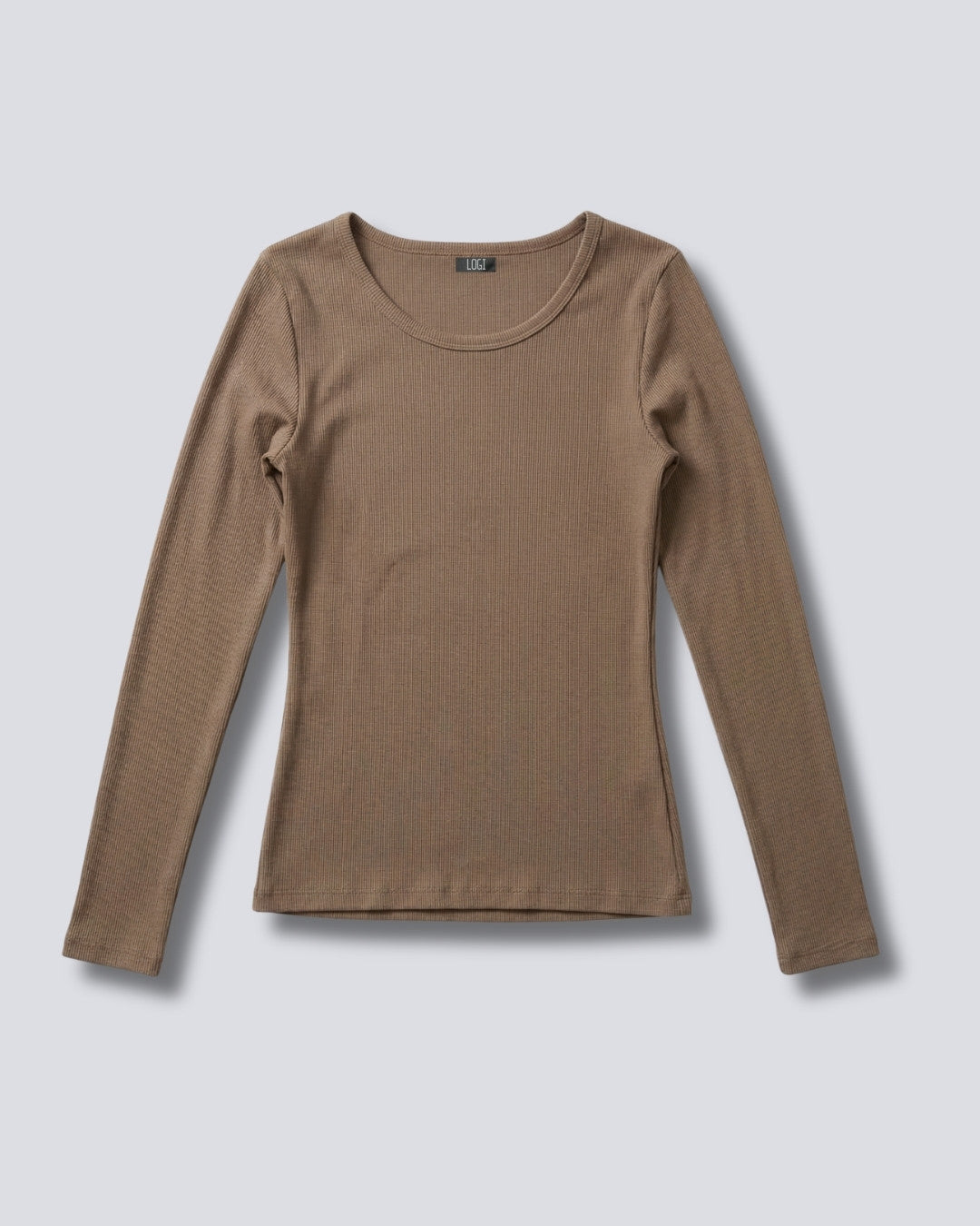 MAGLIA A COSTINE MANICA LUNGA