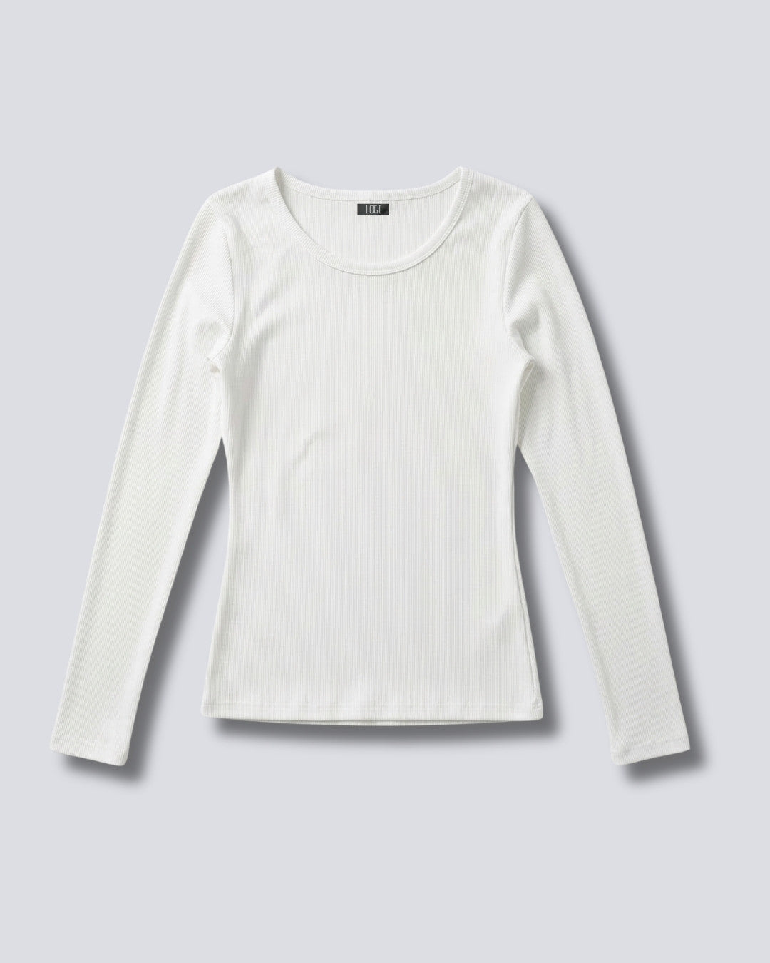 MAGLIA A COSTINE MANICA LUNGA