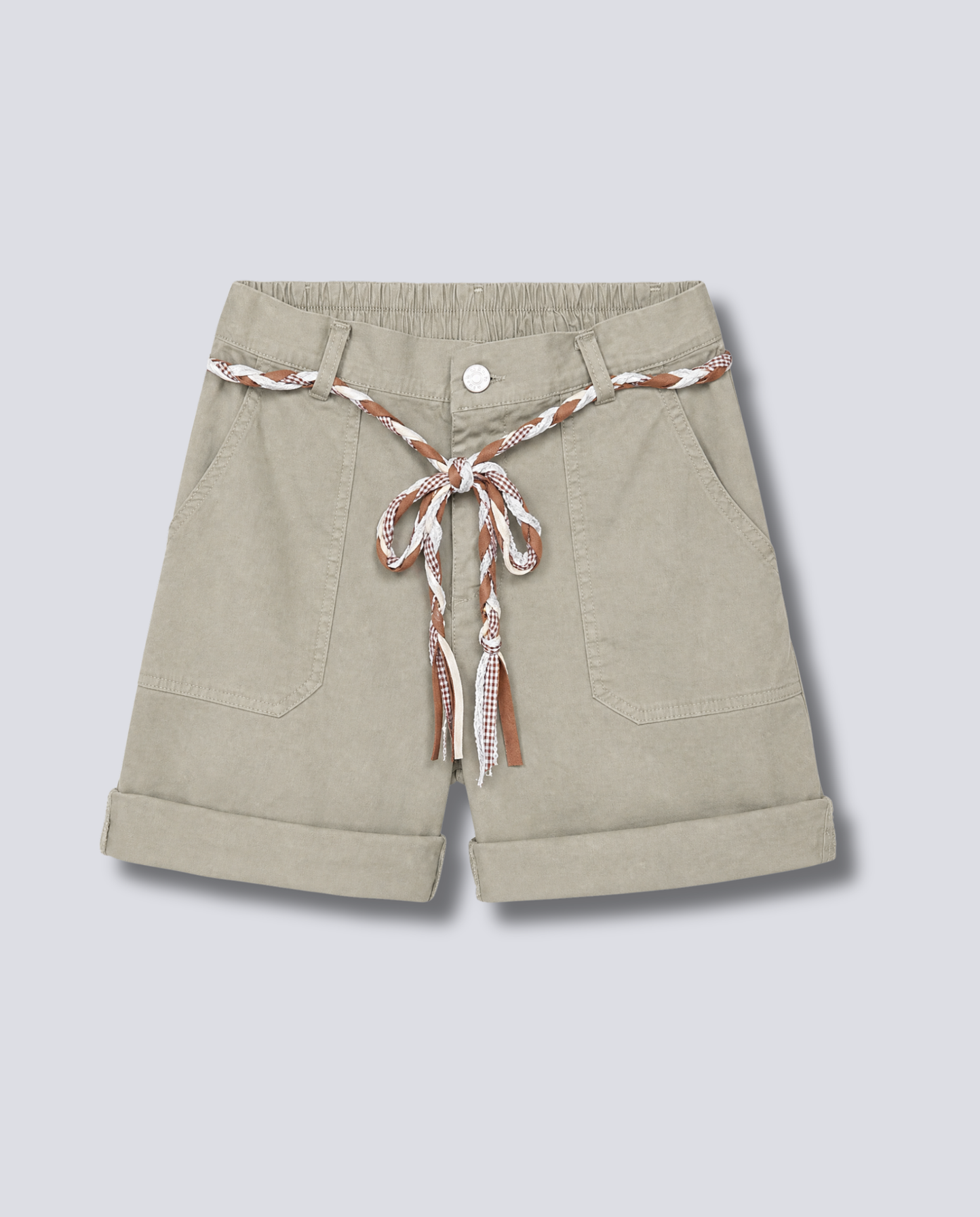 SHORTS ELASTICO CINTA TASCA LAVORO