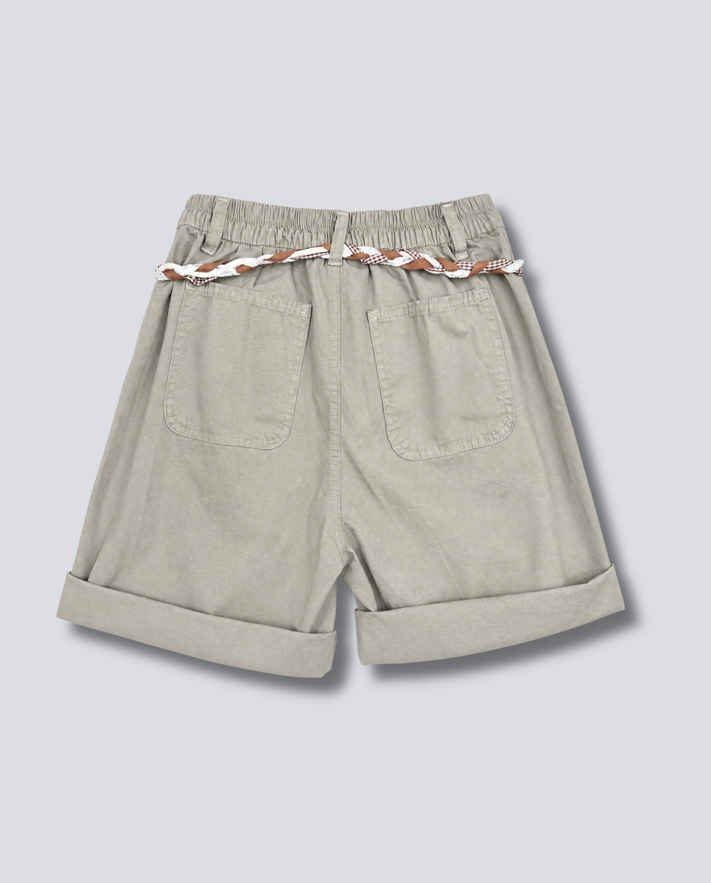 SHORTS ELASTICO CINTA TASCA LAVORO