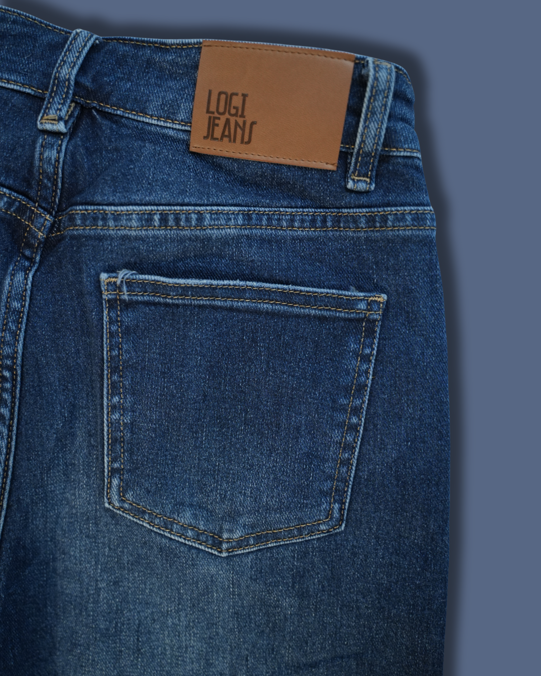 JEANS PALAZZO SCURO
