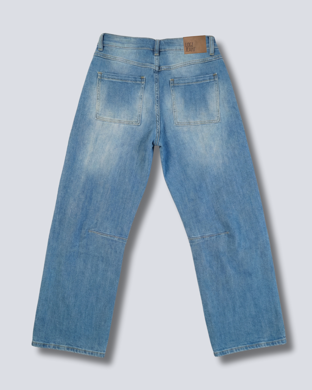 JEANS BALOON CHIARO