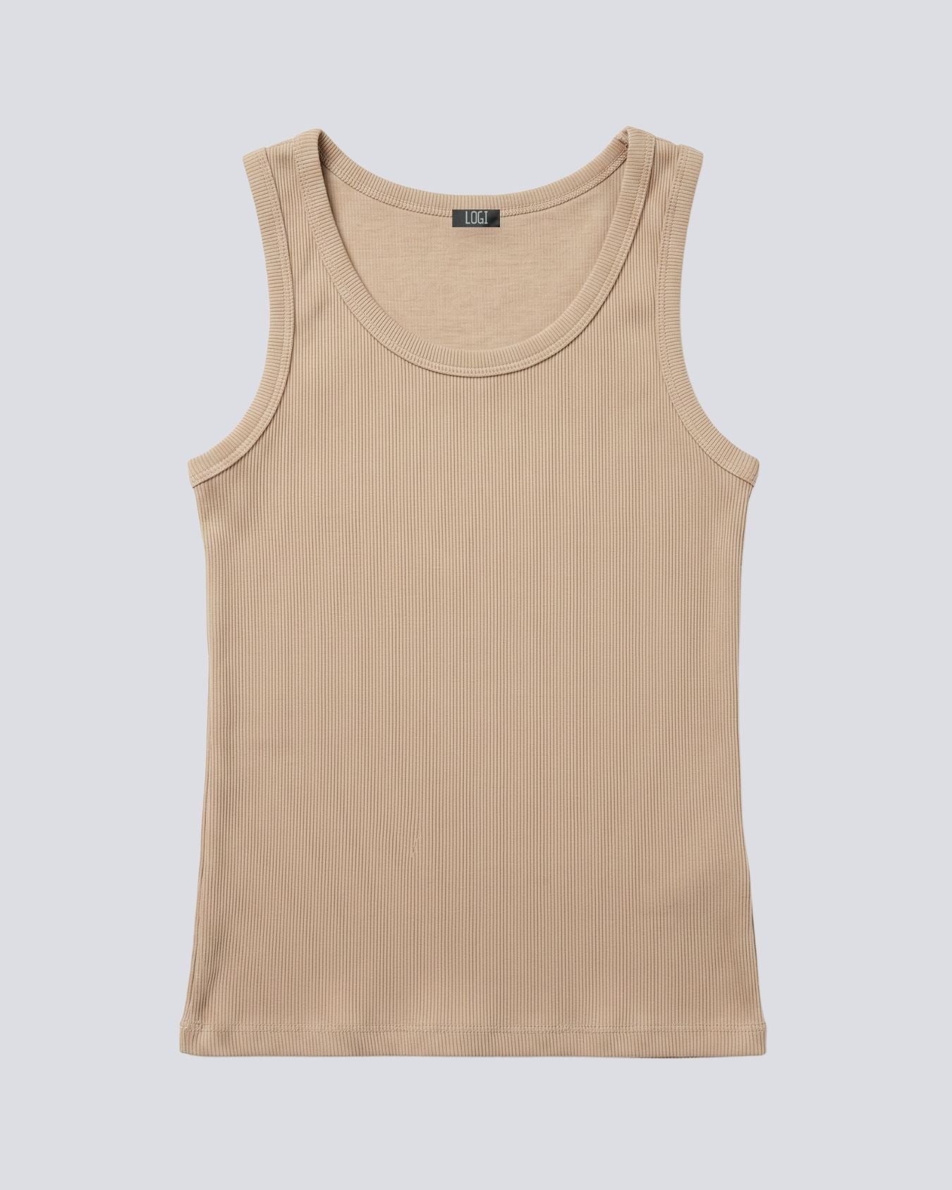 CANOTTA CROP SCOLLO AMPIO