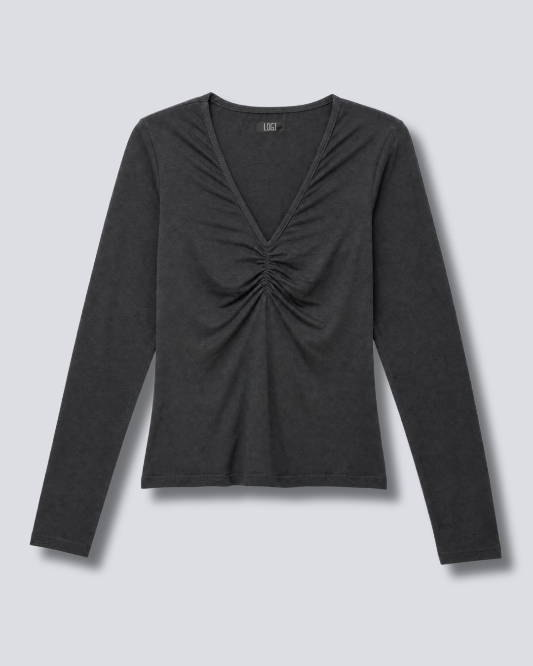 T-SHIRT IN CASHMERE ARRICCIATURA