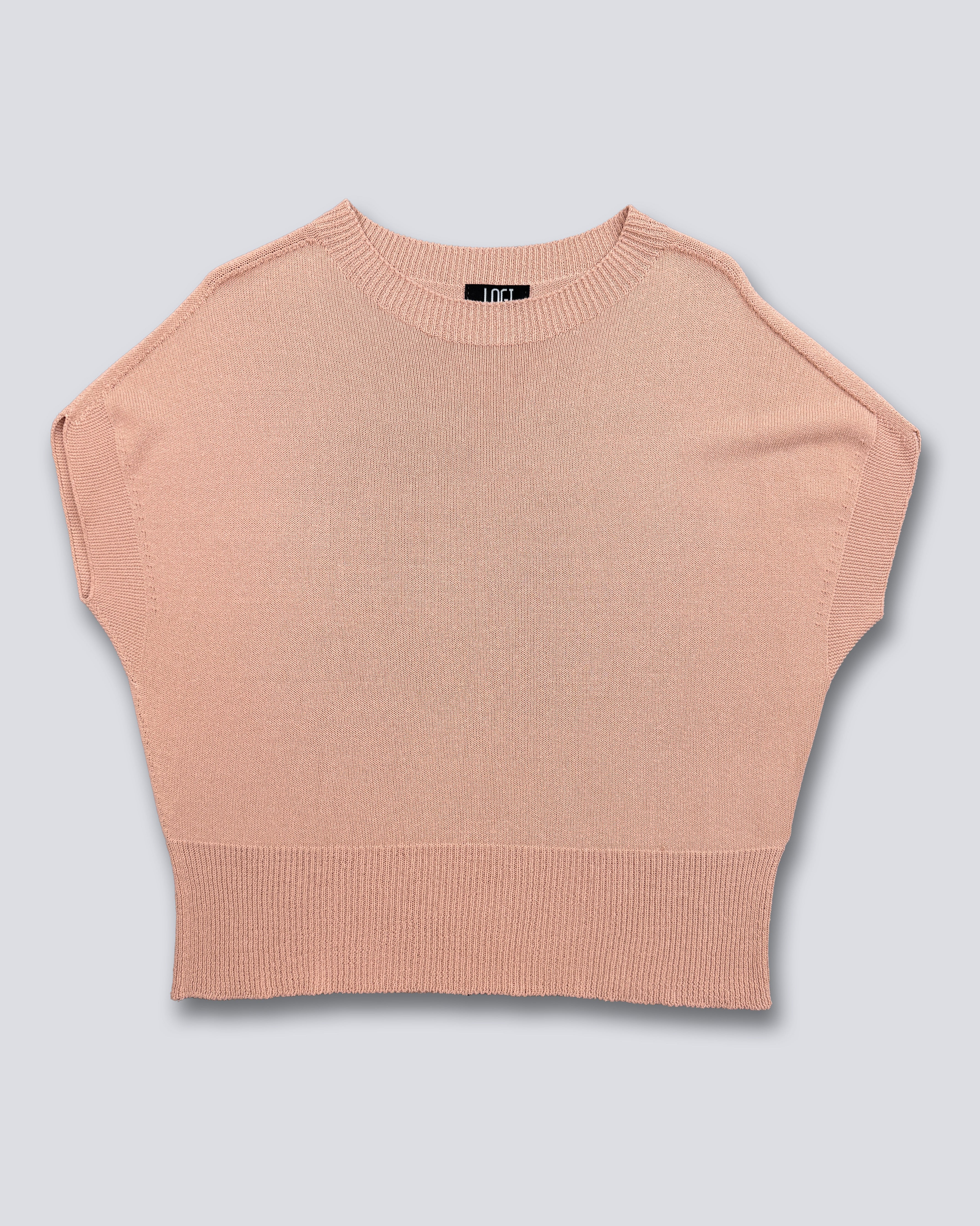 MAGLIA CROP IN FILO GIROCOLLO