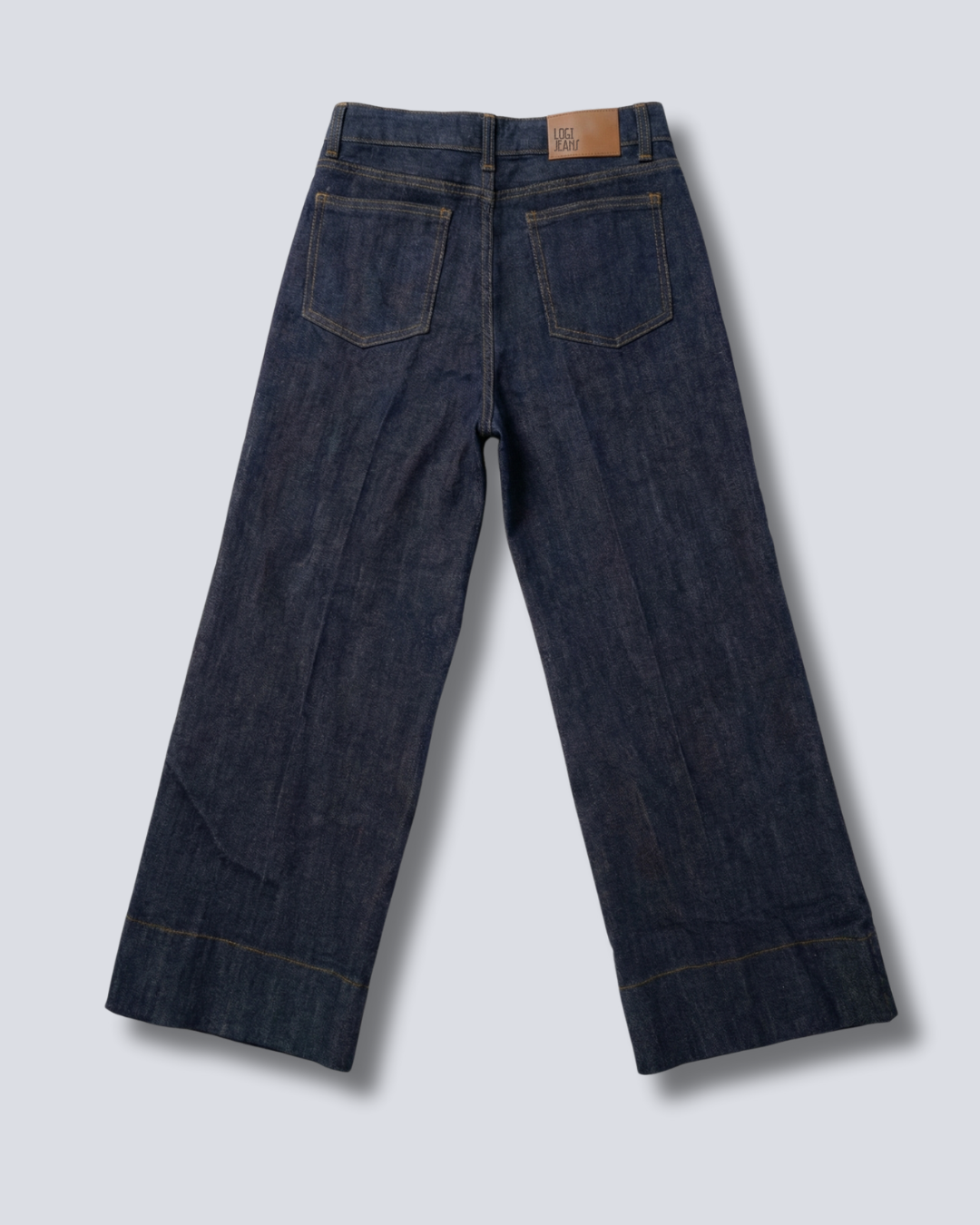 JEANS PALAZZO CROPPED