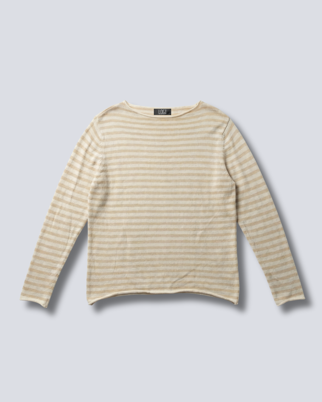MAGLIA OVER RIGHE SCOLLO SHIFFER