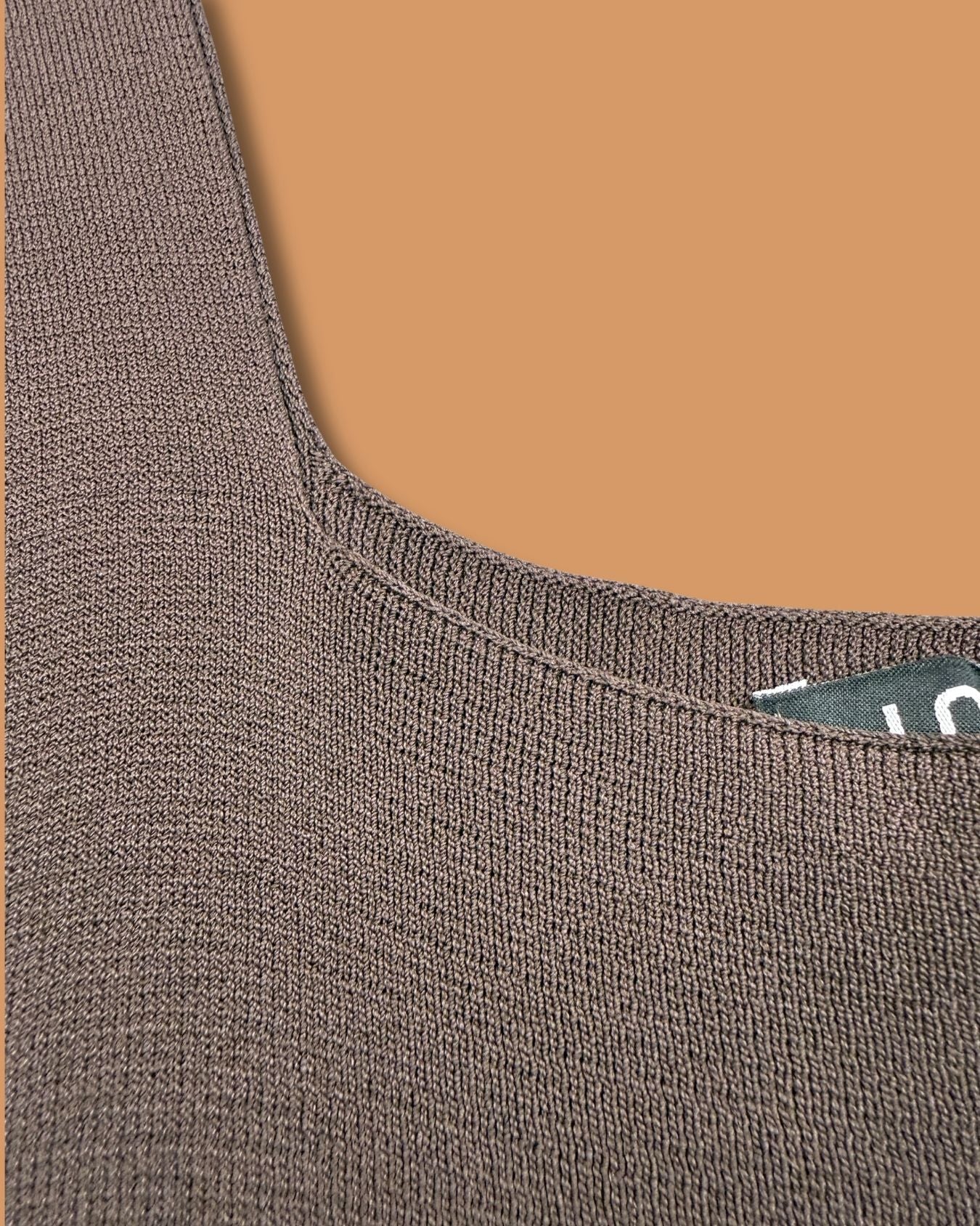 TOP BOXY IN MAGLIA