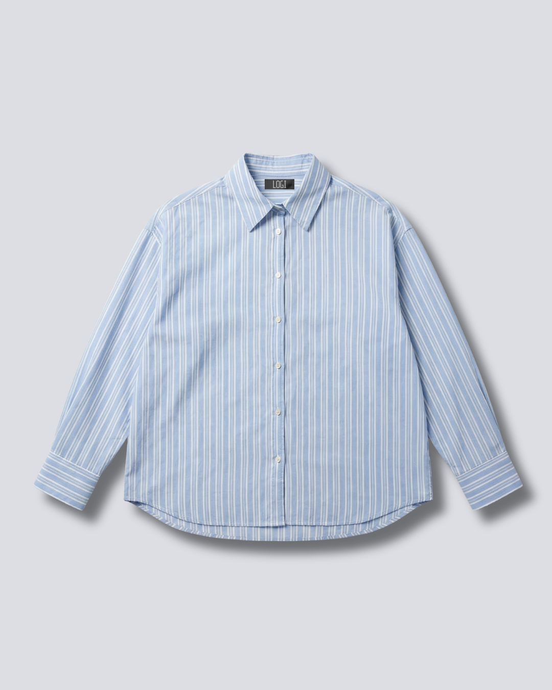 CAMICIA A RIGHE OVER
