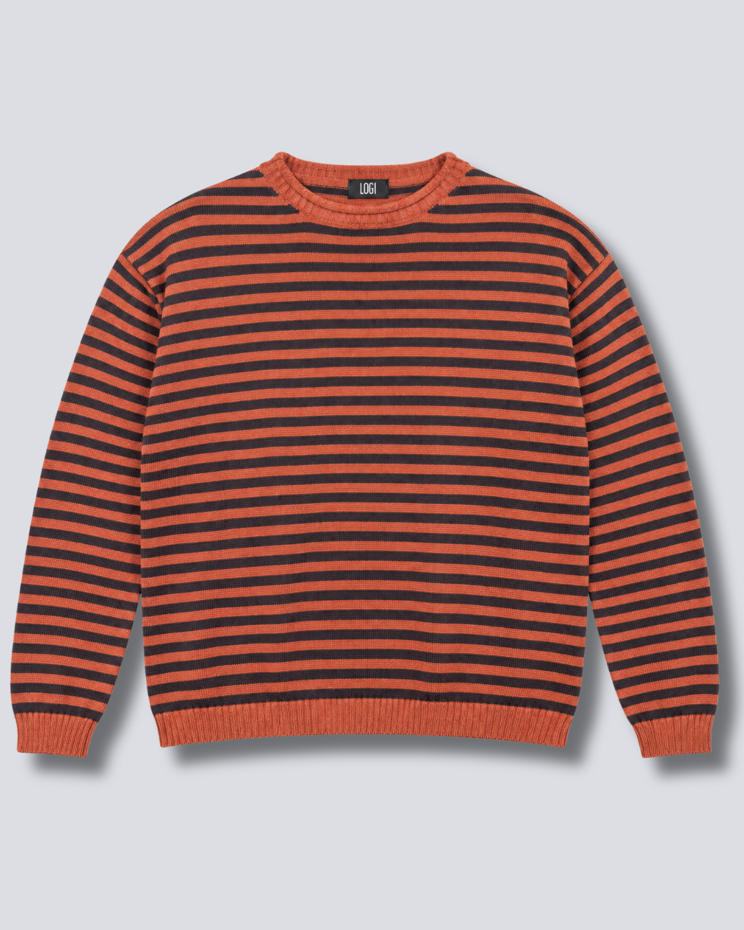 MAGLIA GIROCOLLO A RIGHE M. LUNGA