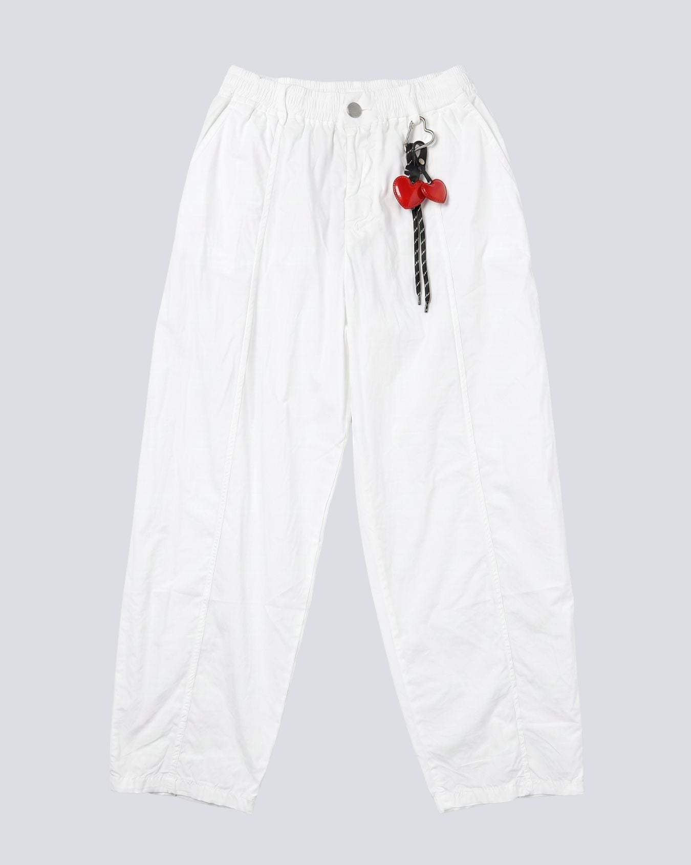 PANTALONE IN TELA DI COTONE ELASTICO