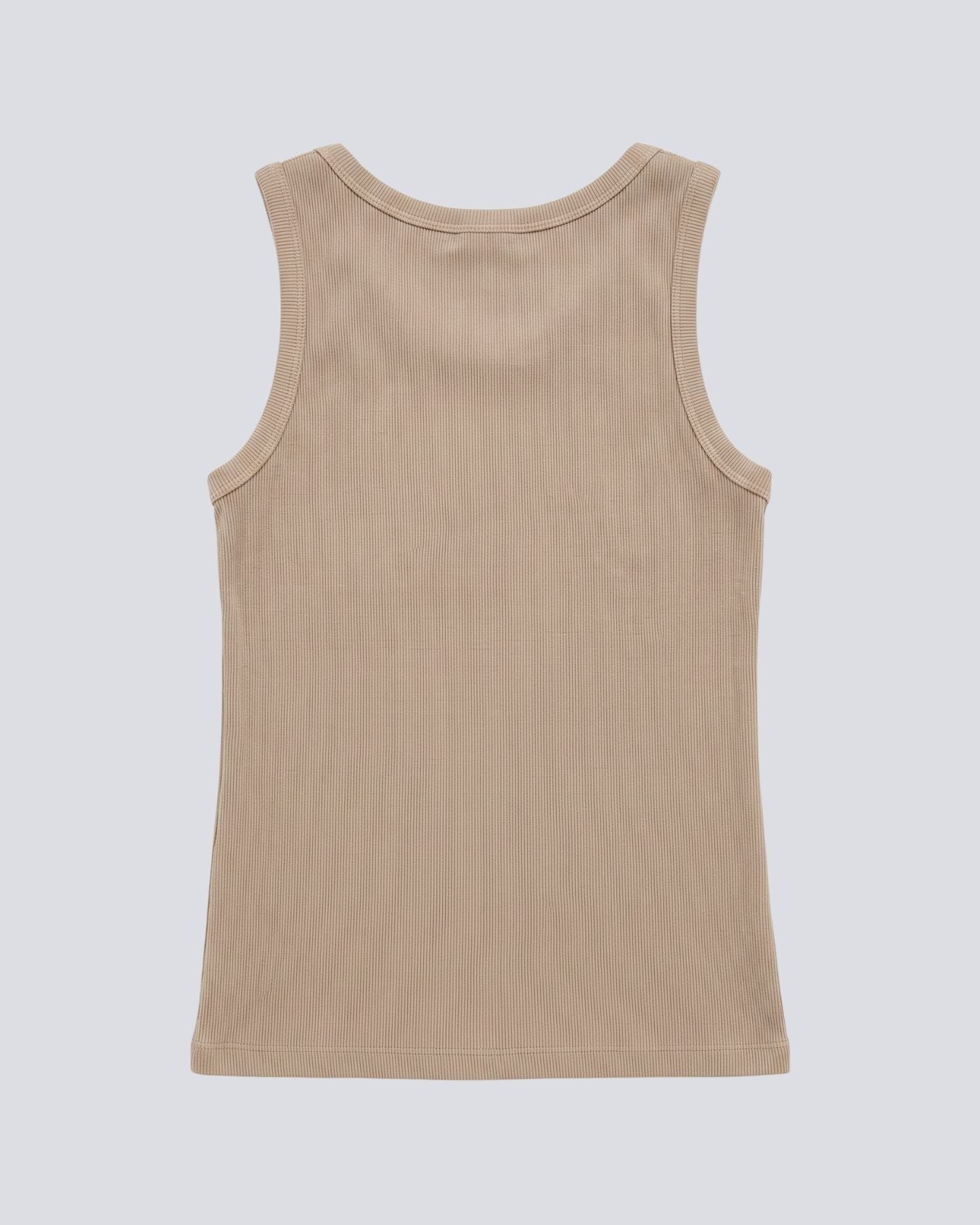 CANOTTA CROP SCOLLO AMPIO