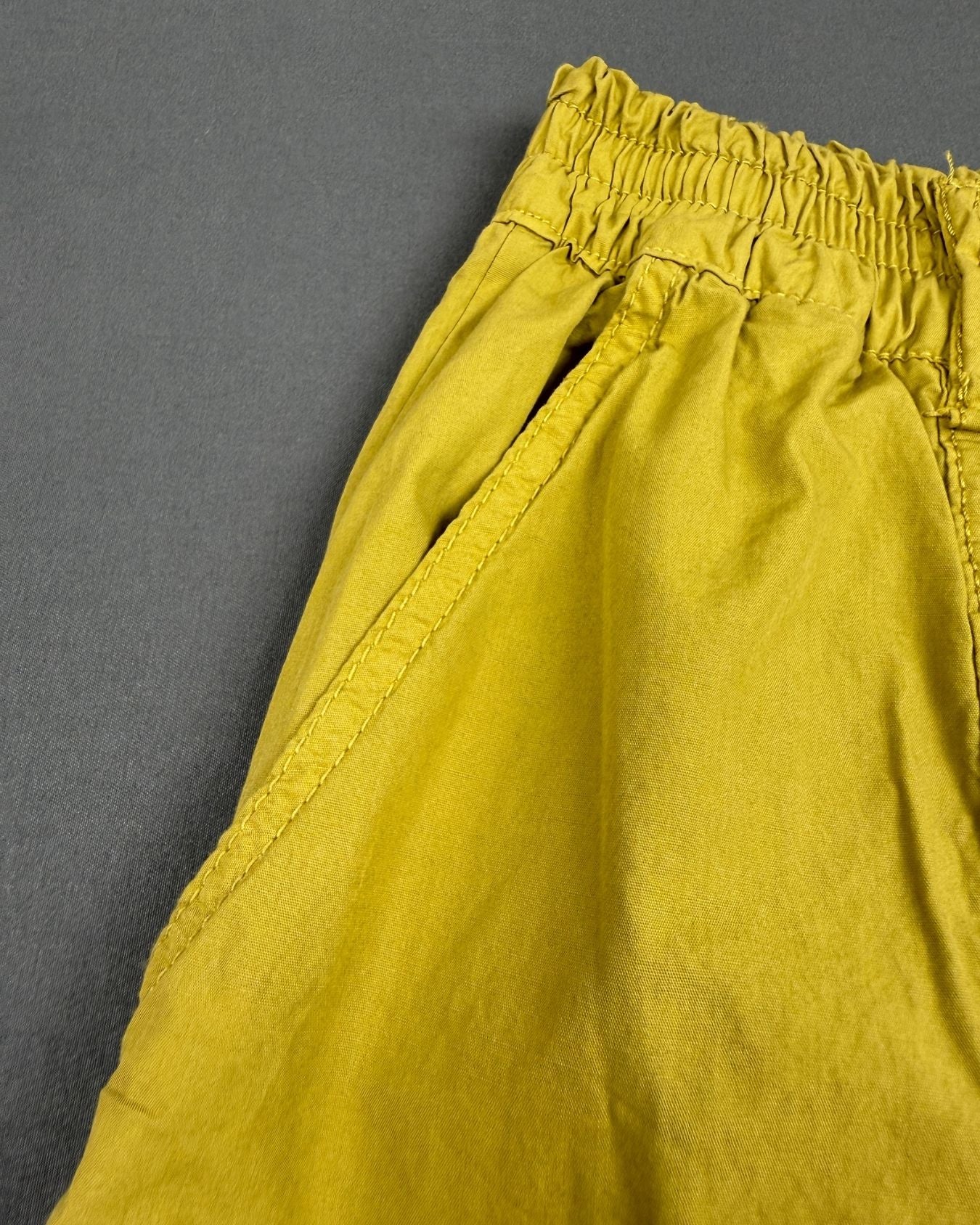 PANTALONE IN TELA DI COTONE ELASTICO