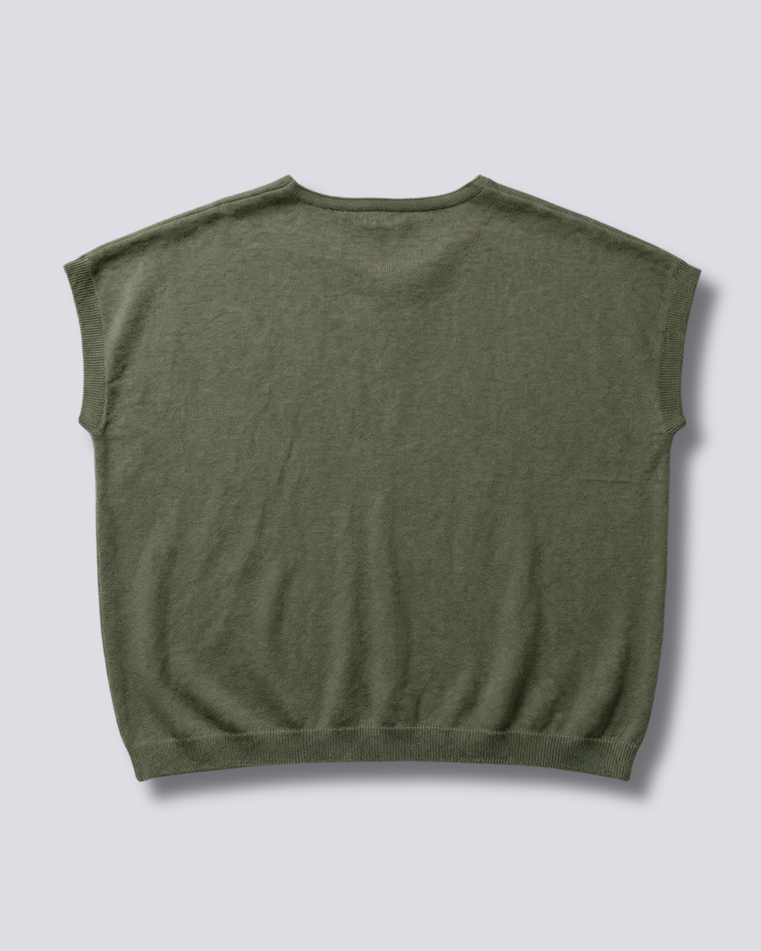 MAGLIA SMANICATA SCOLLO A V