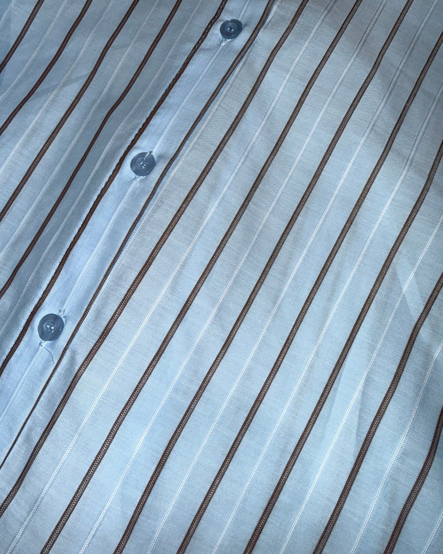 CAMICIA OVER GESSATA A CONTRASTO