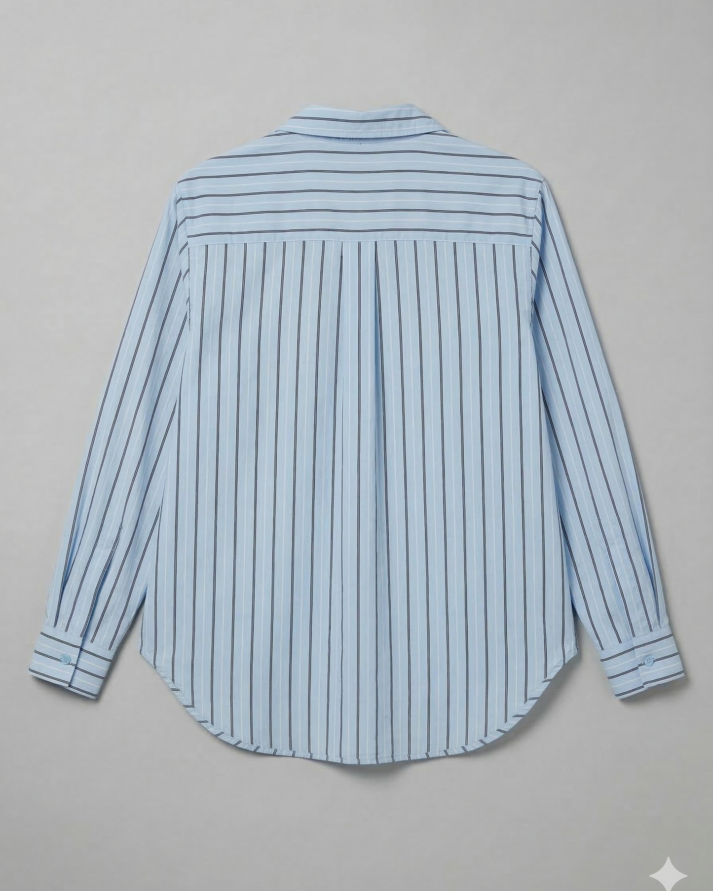 CAMICIA OVER GESSATA A CONTRASTO