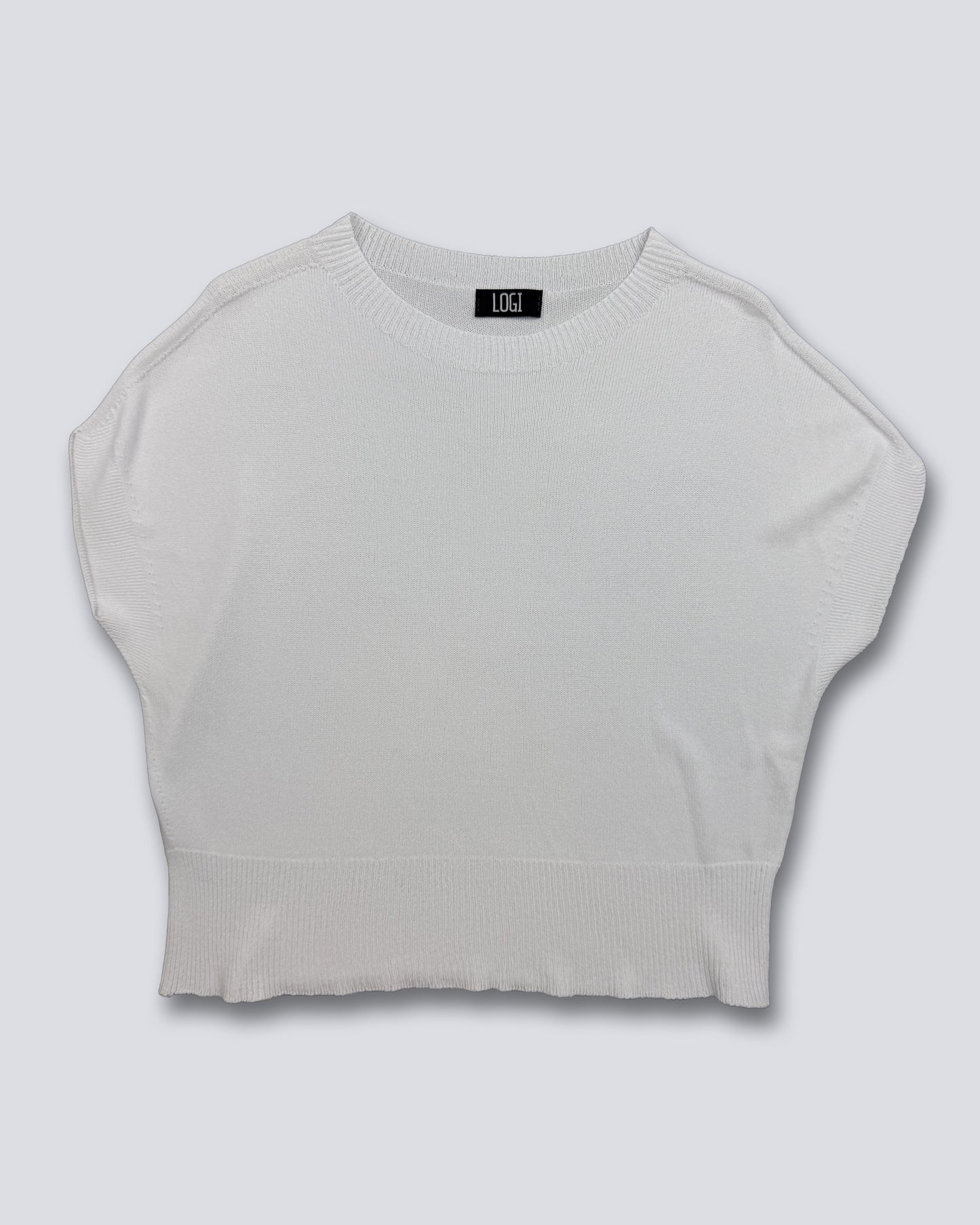 MAGLIA CROP IN FILO GIROCOLLO