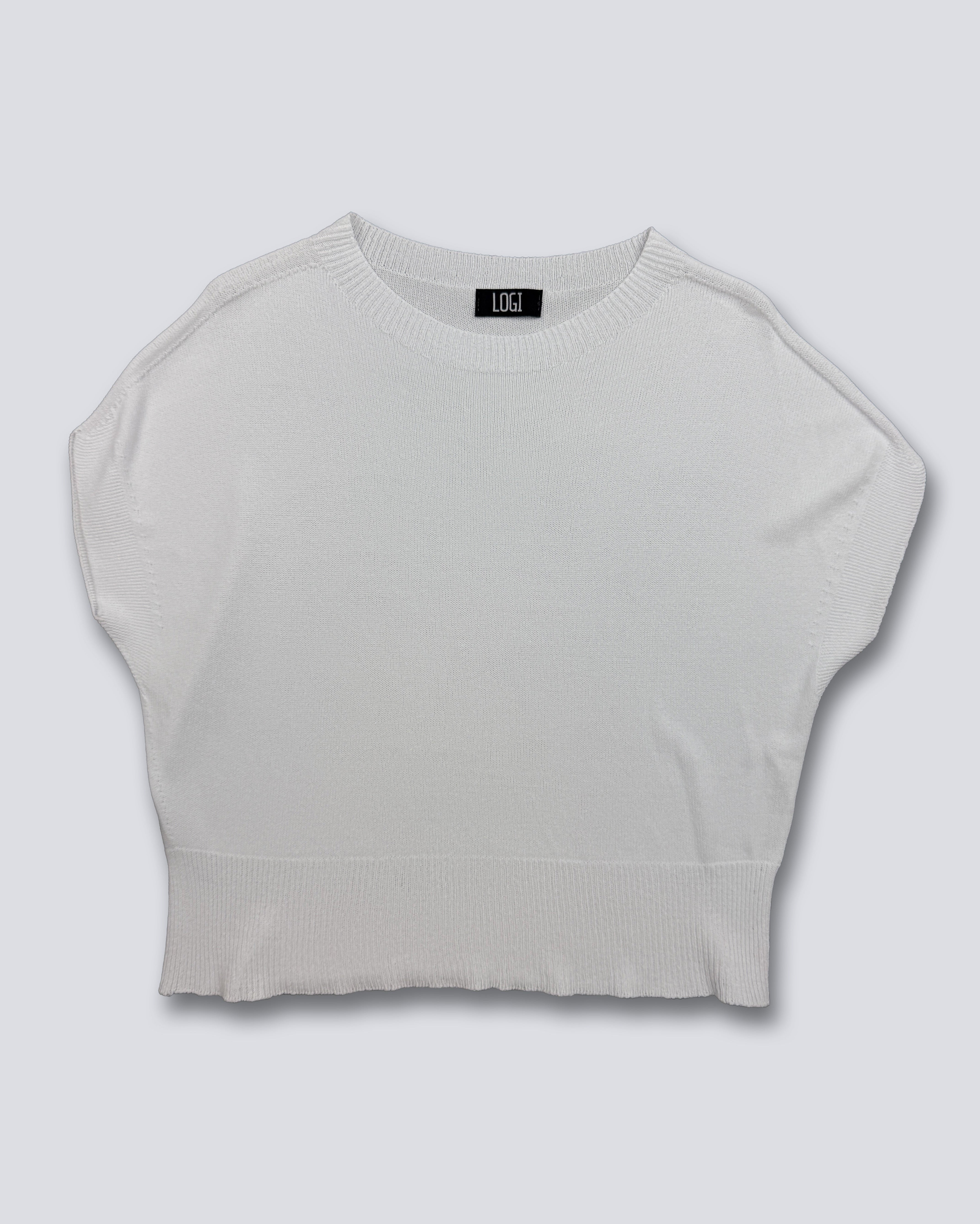 MAGLIA CROP IN FILO GIROCOLLO
