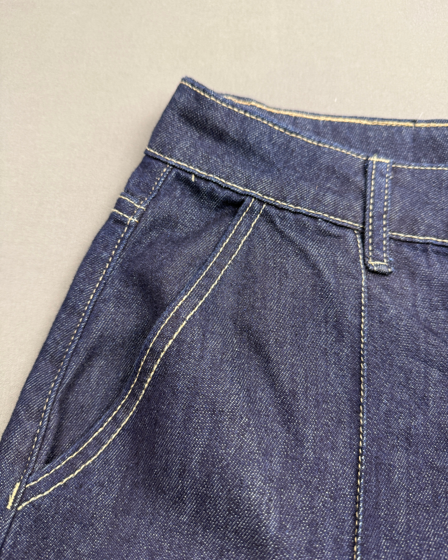SHORTS JEANS TASCA UOMO NO WASH