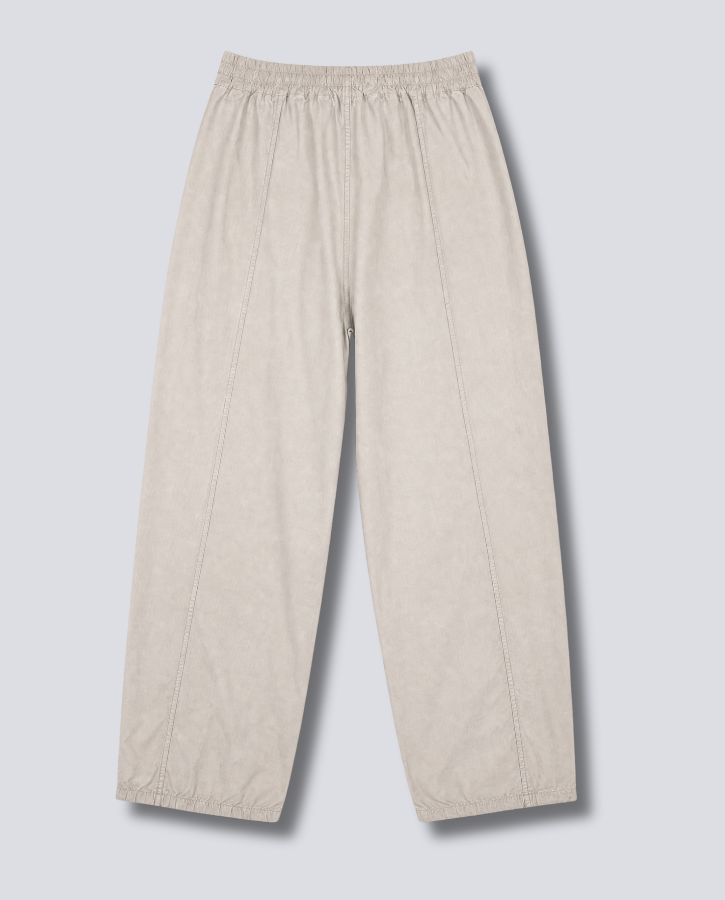 PANTALONE IN TELA DI COTONE ELASTICO