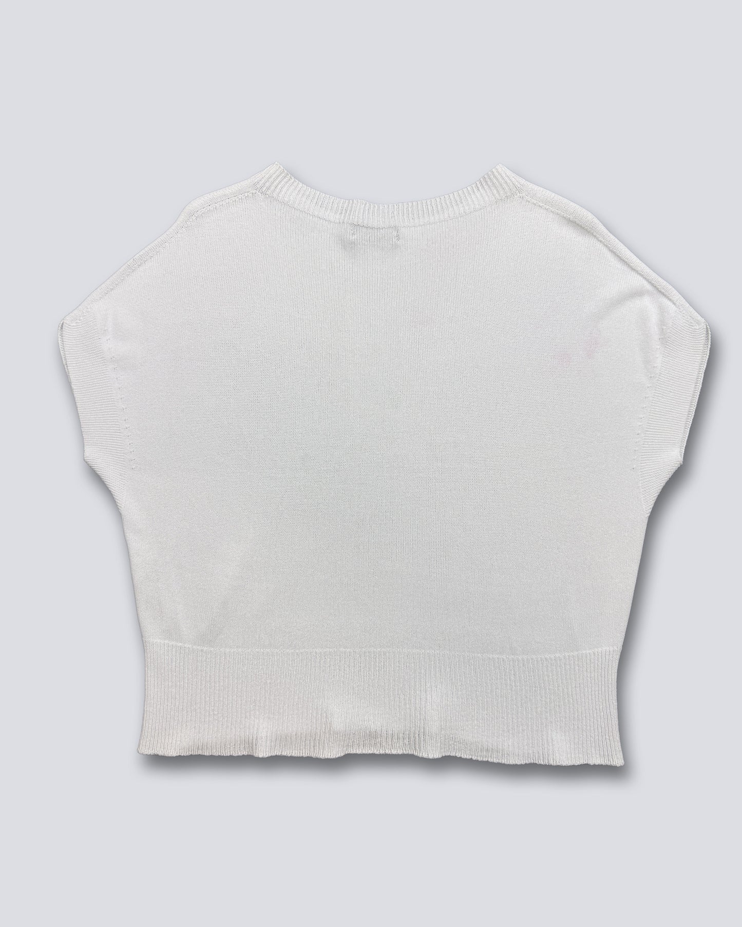 MAGLIA CROP IN FILO GIROCOLLO