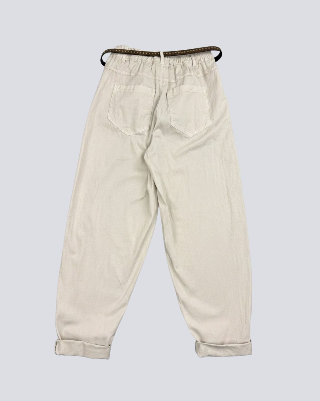 PANTALONE C.TASCHE ELASTICO E CINTA
