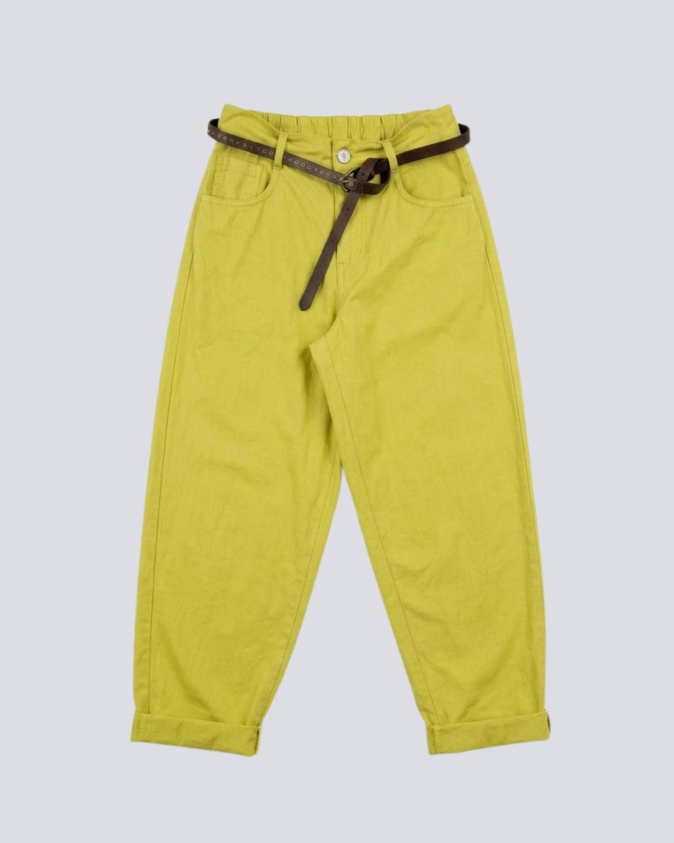 PANTALONE C.TASCHE ELASTICO E CINTA
