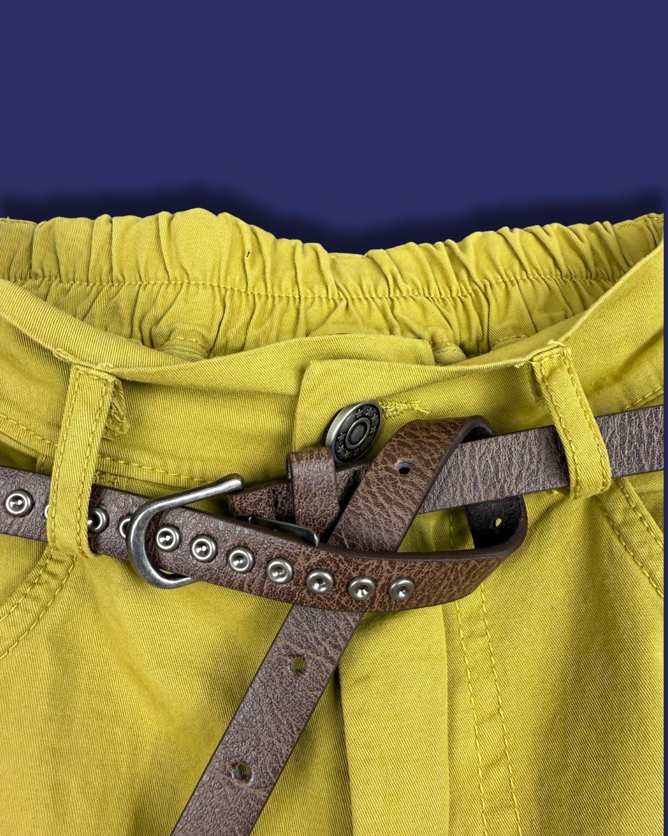 PANTALONE C.TASCHE ELASTICO E CINTA