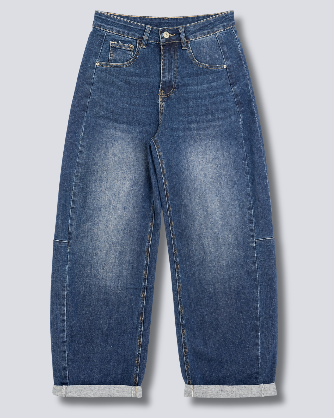 JEANS BALLOON TAGLIO LATERALE