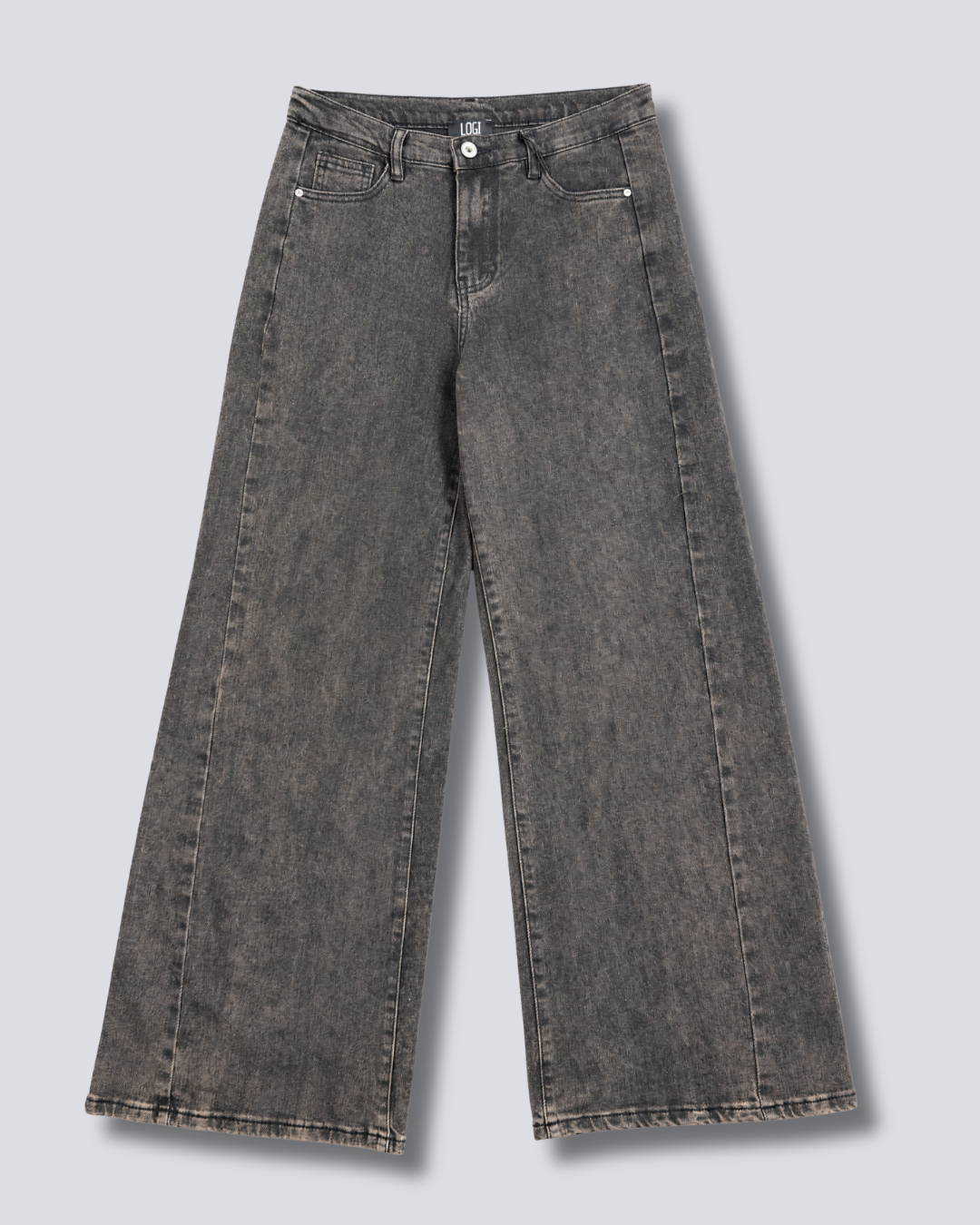 JEANS BLACK BROWN PALAZZO
