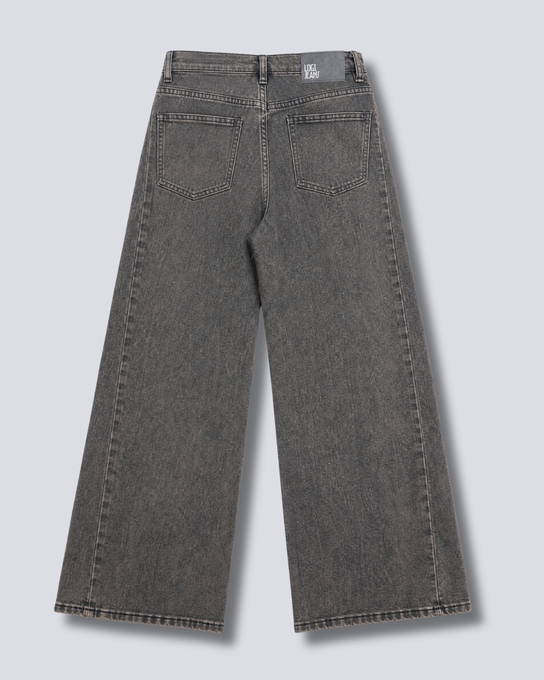 JEANS BLACK BROWN PALAZZO