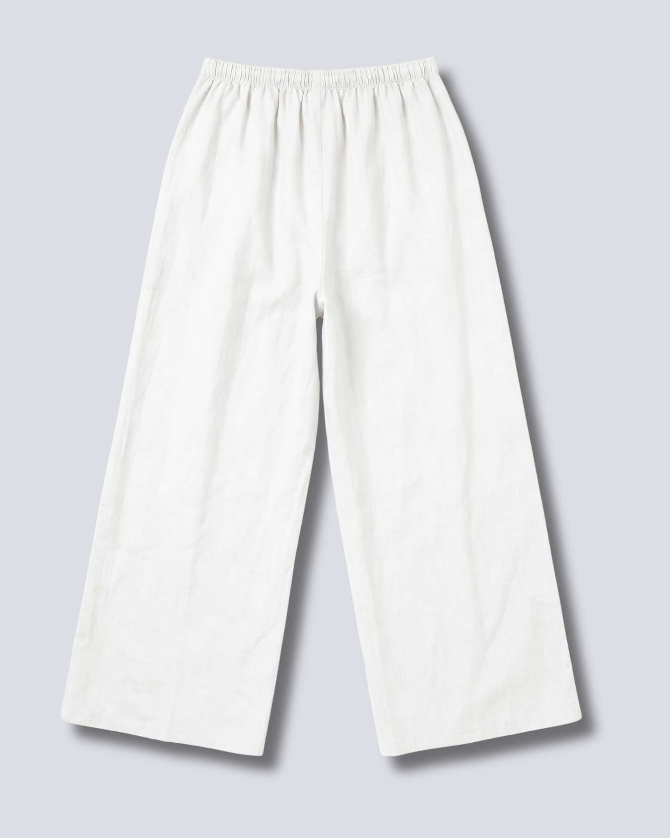PANTALONE PALAZZO IN LINO VISCOSA
