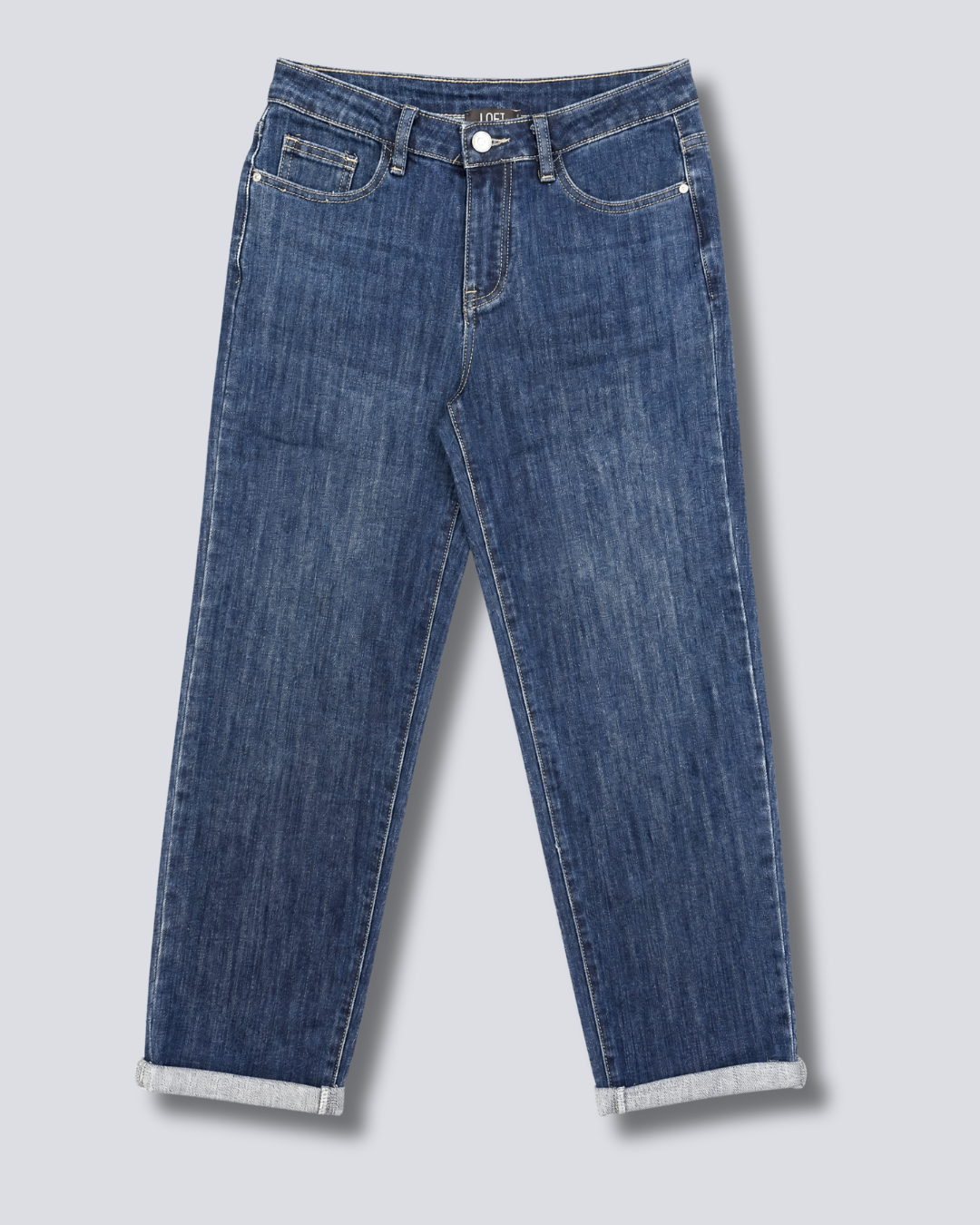 JEANS SLIM FIT RISVOLTO