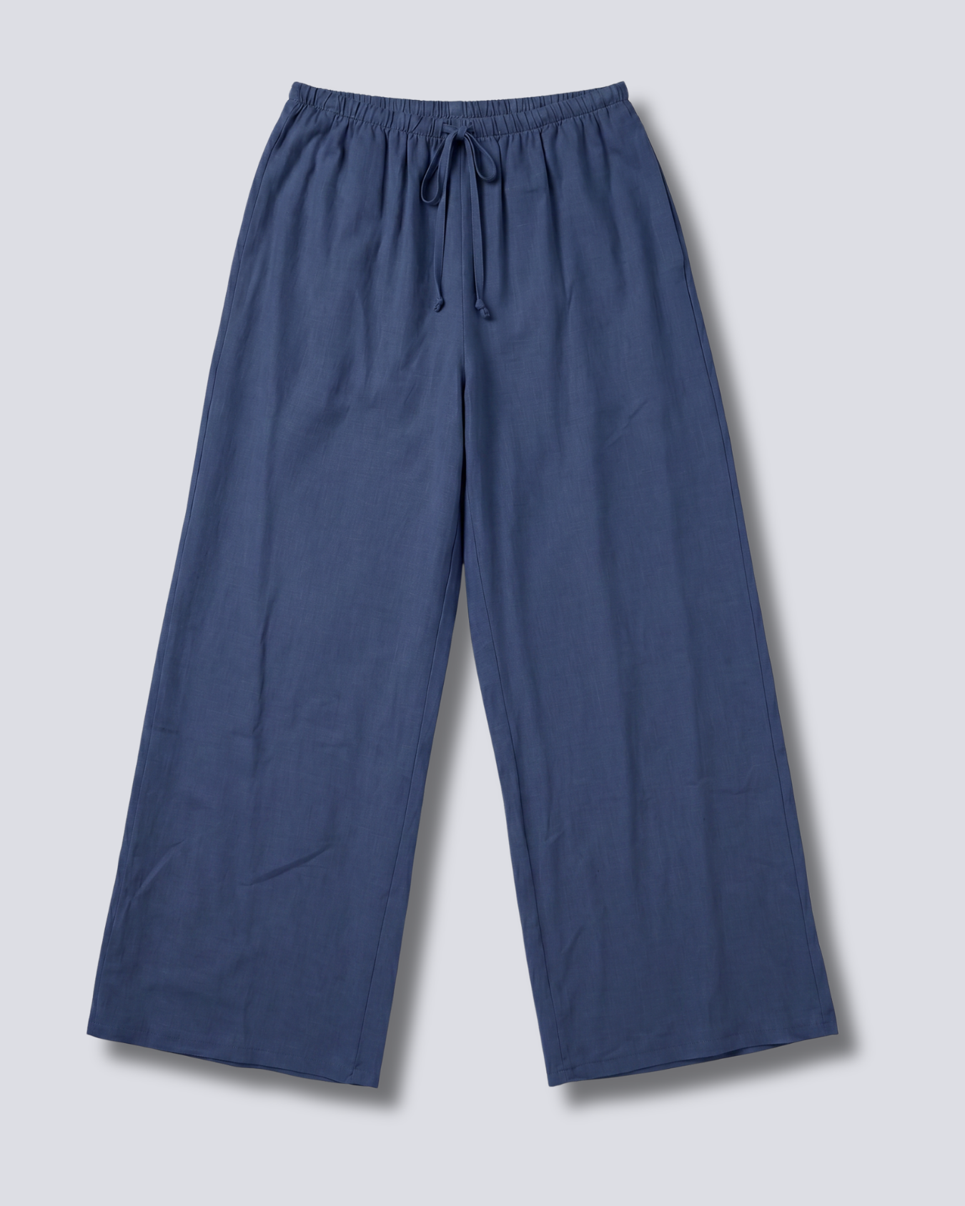 PANTALONE PALAZZO IN LINO VISCOSA