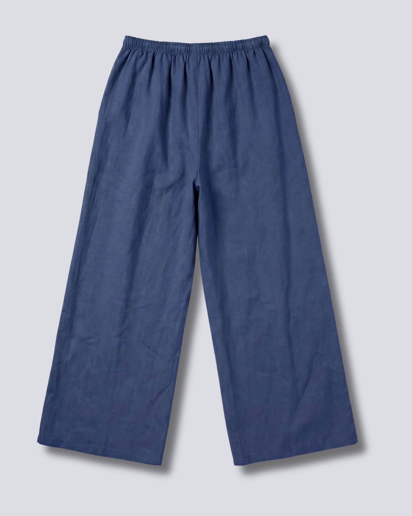 PANTALONE PALAZZO IN LINO VISCOSA