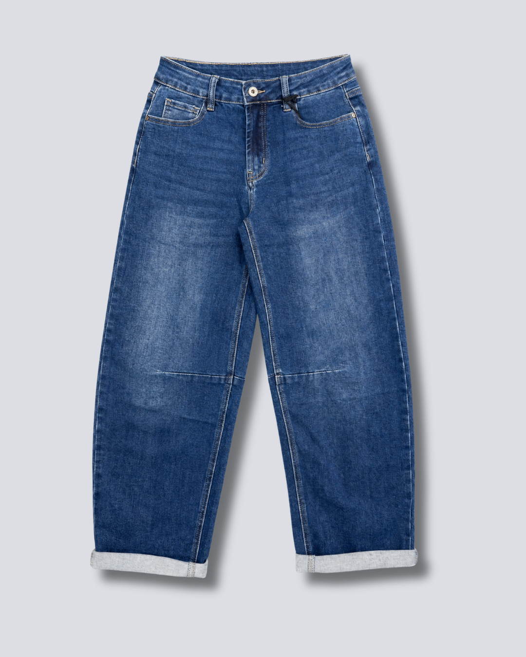 JEANS BALLOON RISVOLTO