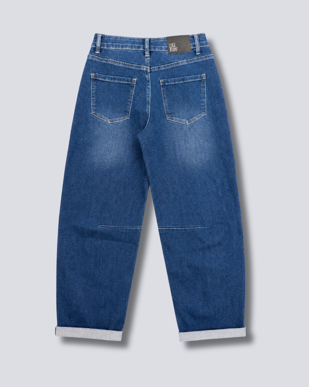 JEANS BALLOON RISVOLTO