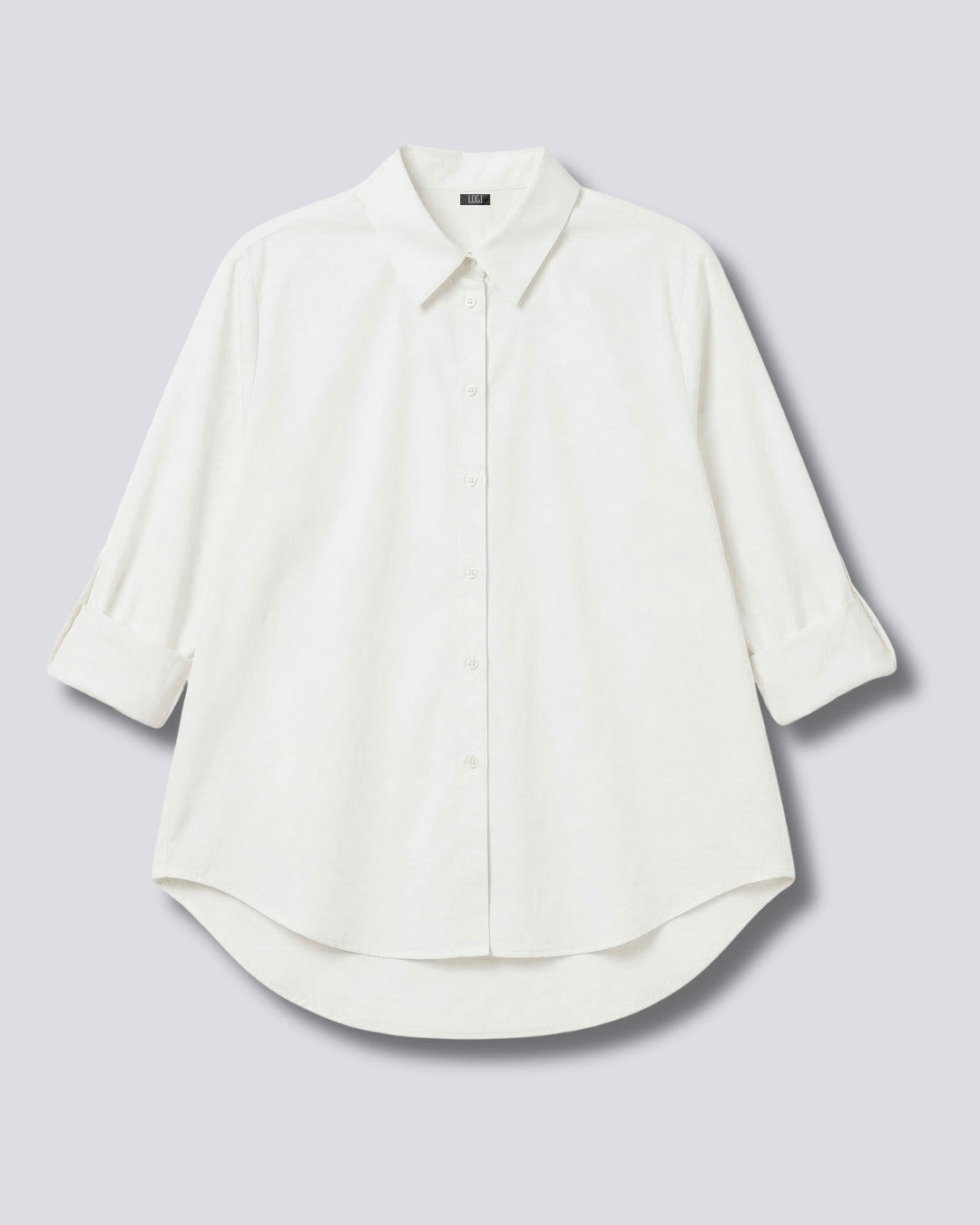 CAMICIA OVER BOTTONI MANICA