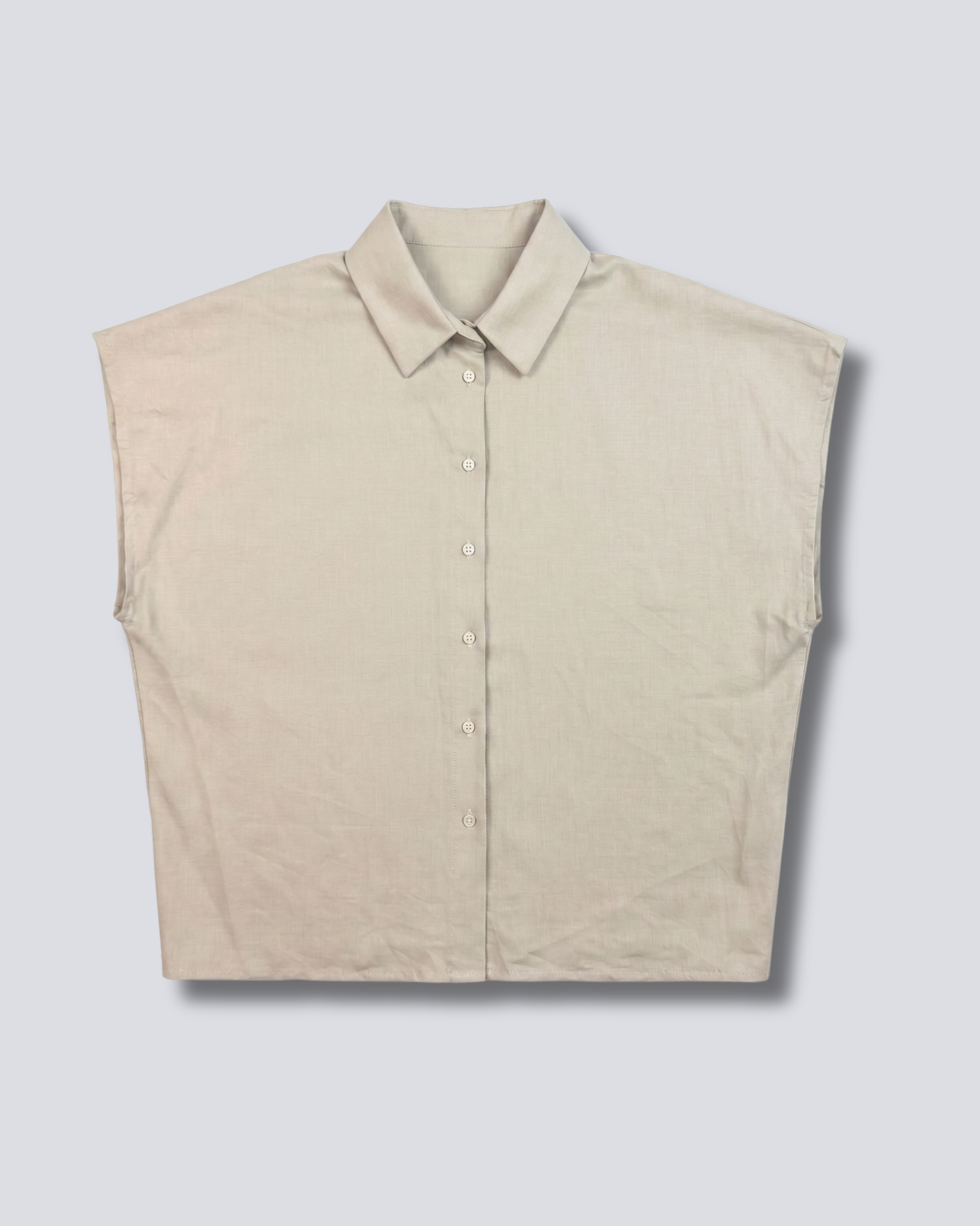 CAMICIA MANICA CORTA LINO VISCOSA