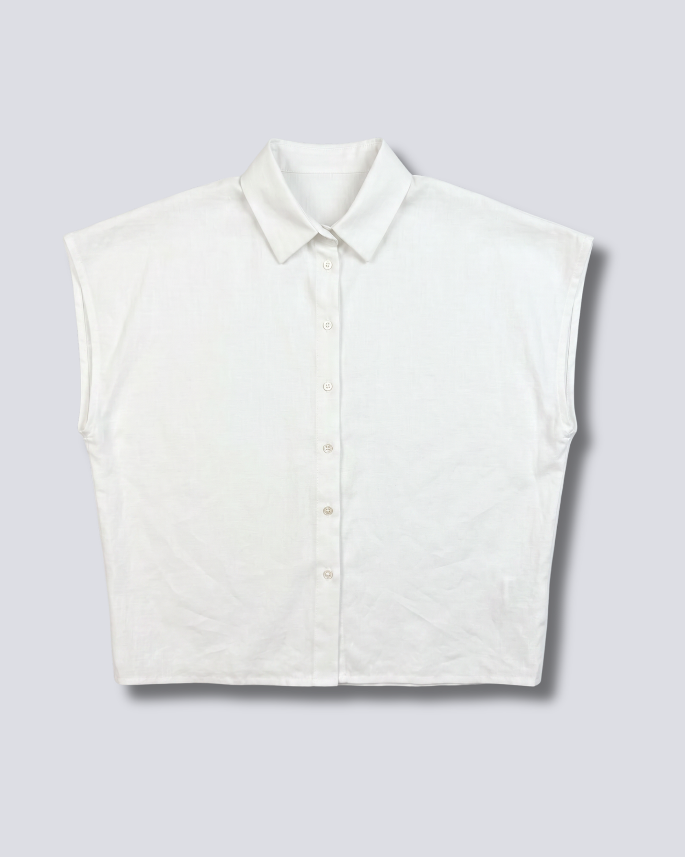 CAMICIA MANICA CORTA LINO VISCOSA