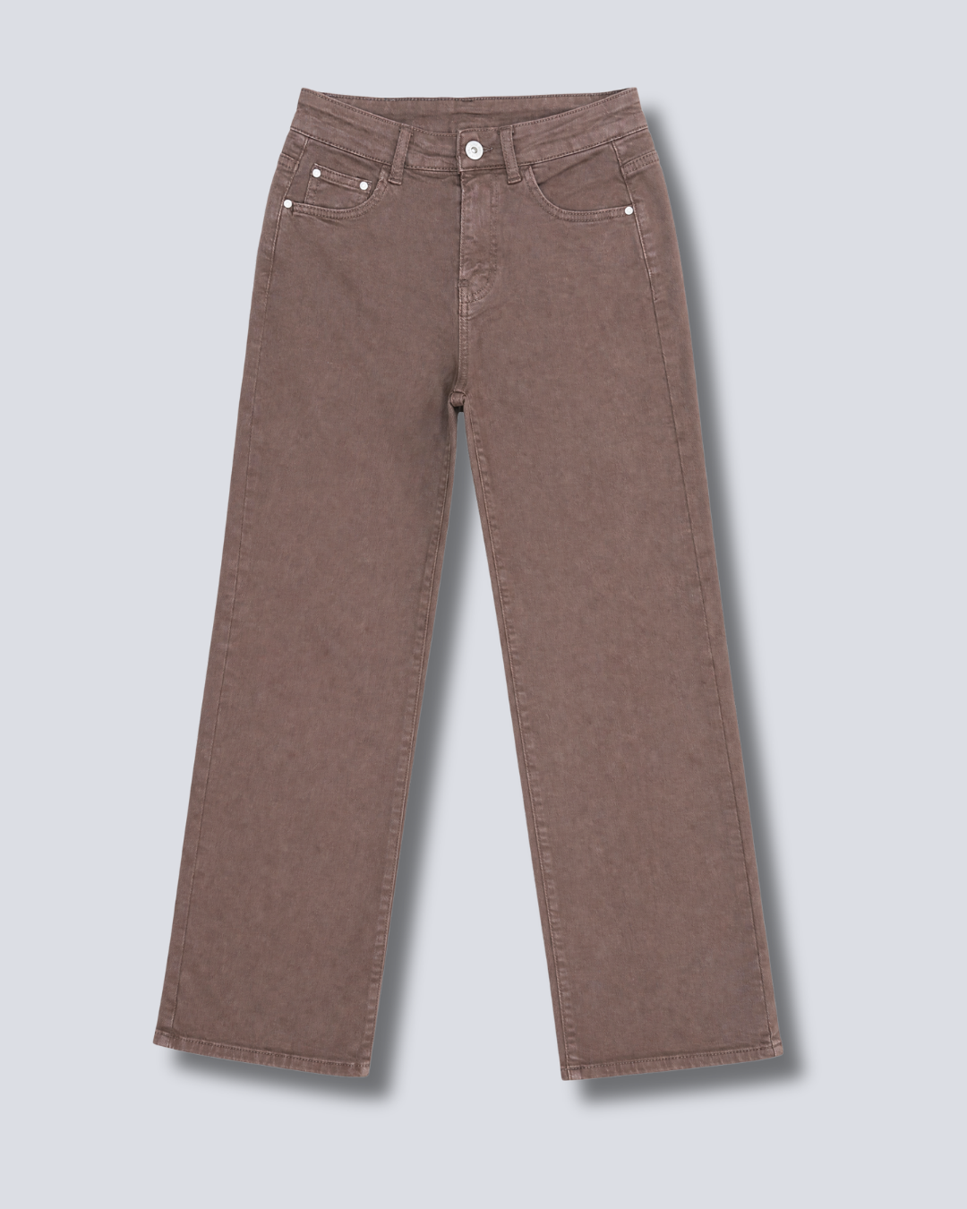 PANTALONE CROP CINQUE TASCHE IN DRILL