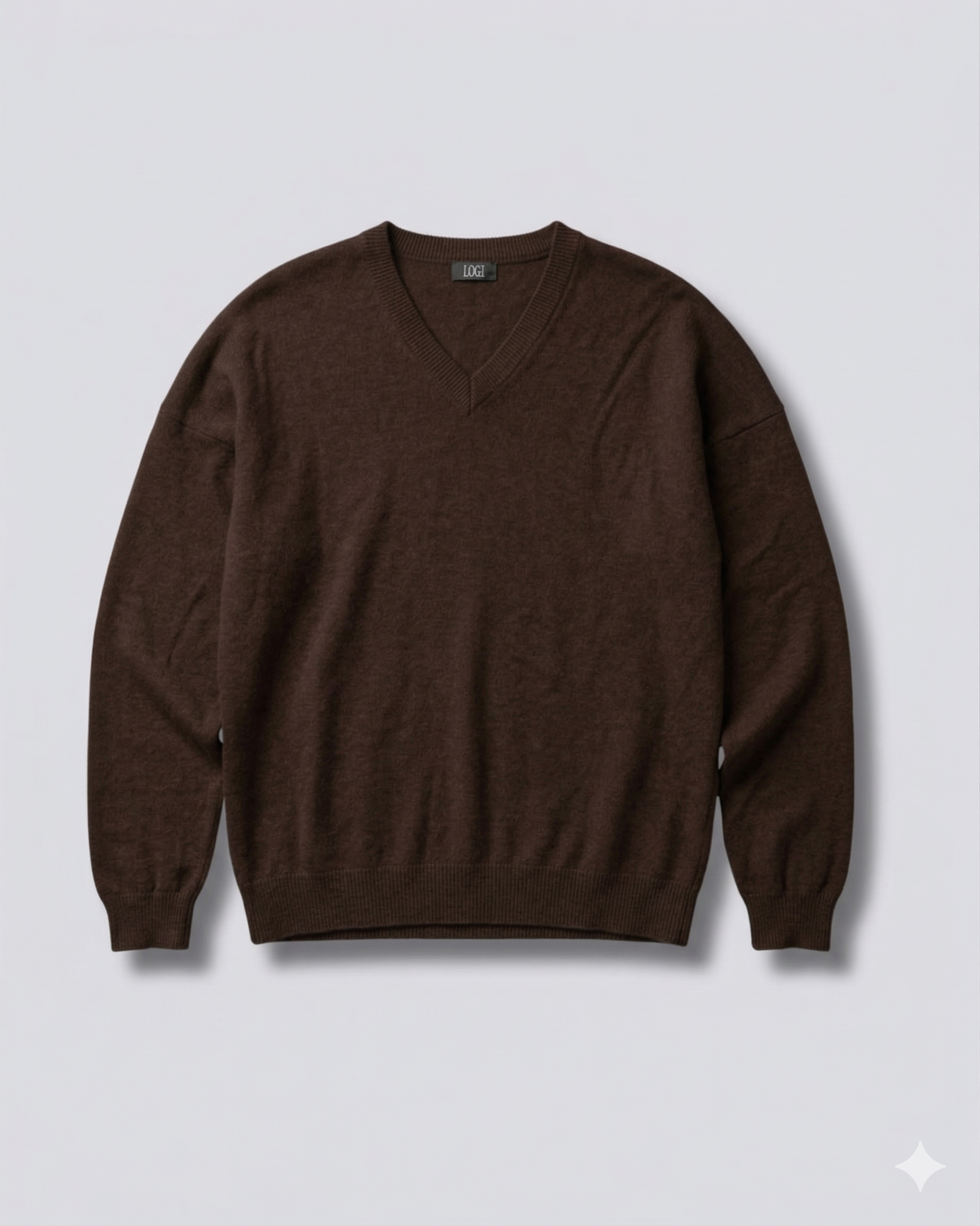 MAGLIA OVER SCOLLO A V