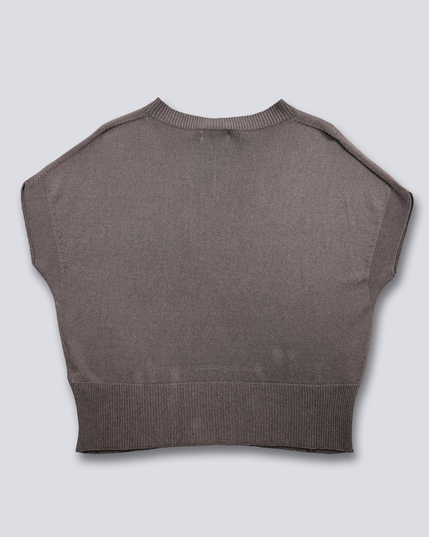 MAGLIA CROP IN FILO GIROCOLLO