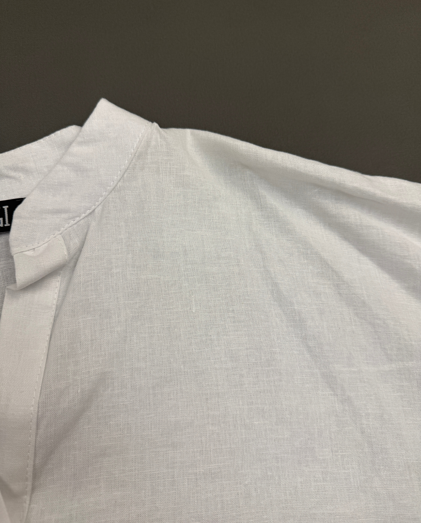 CAMICIA GURU IN LINO VISCOSA