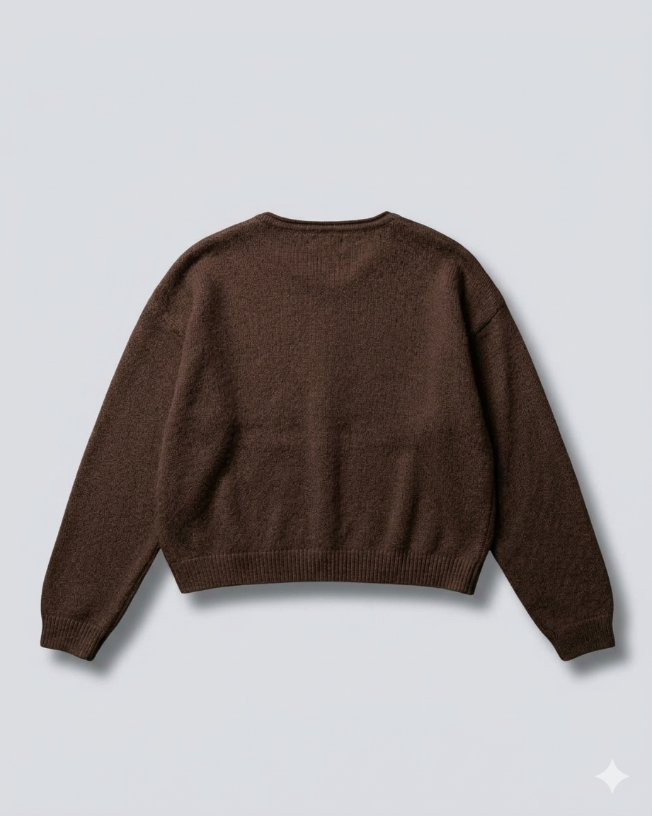 MAGLIA CROP COLLO SHIFFER