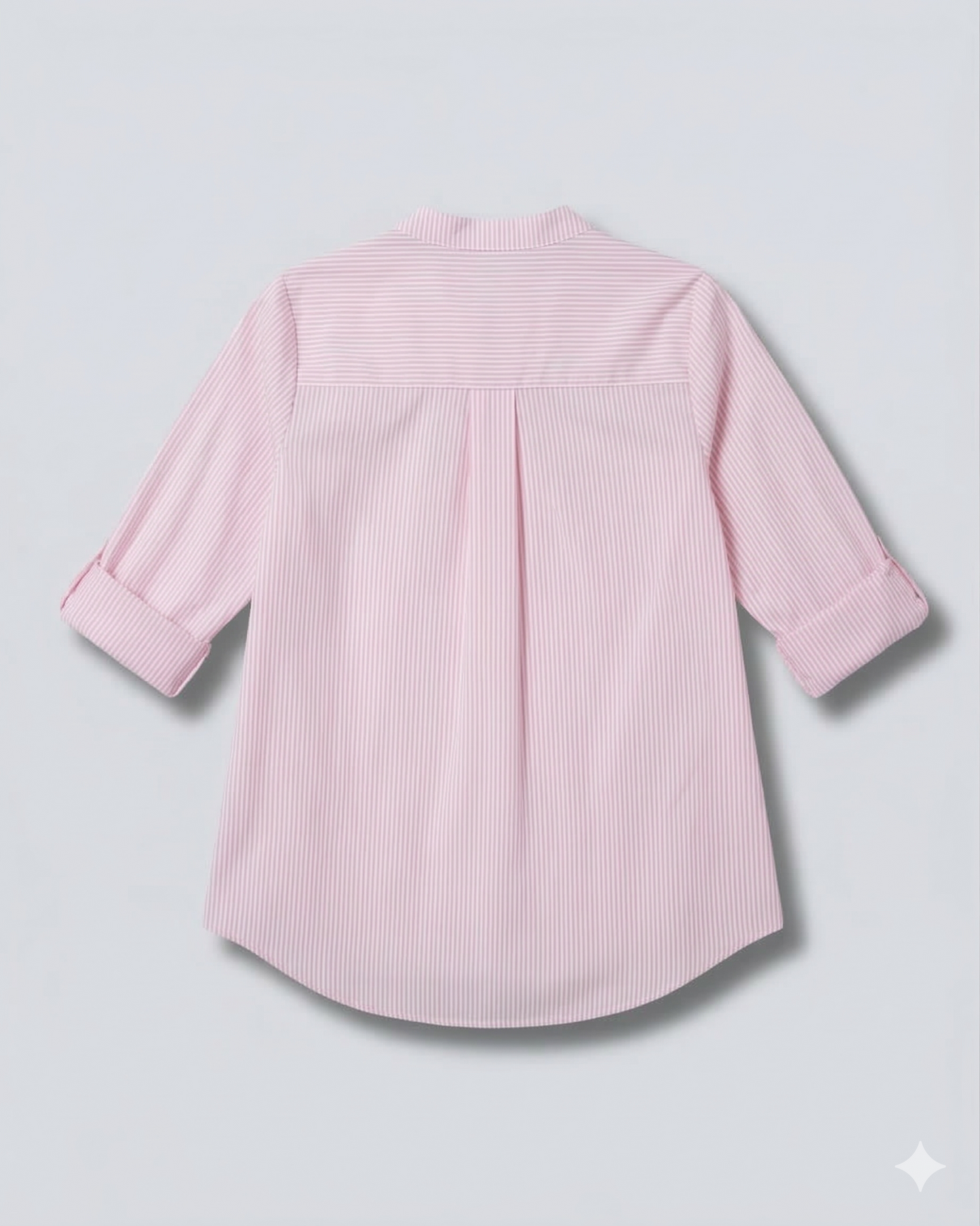 CAMICIA COLLO COREANA A RIGHE
