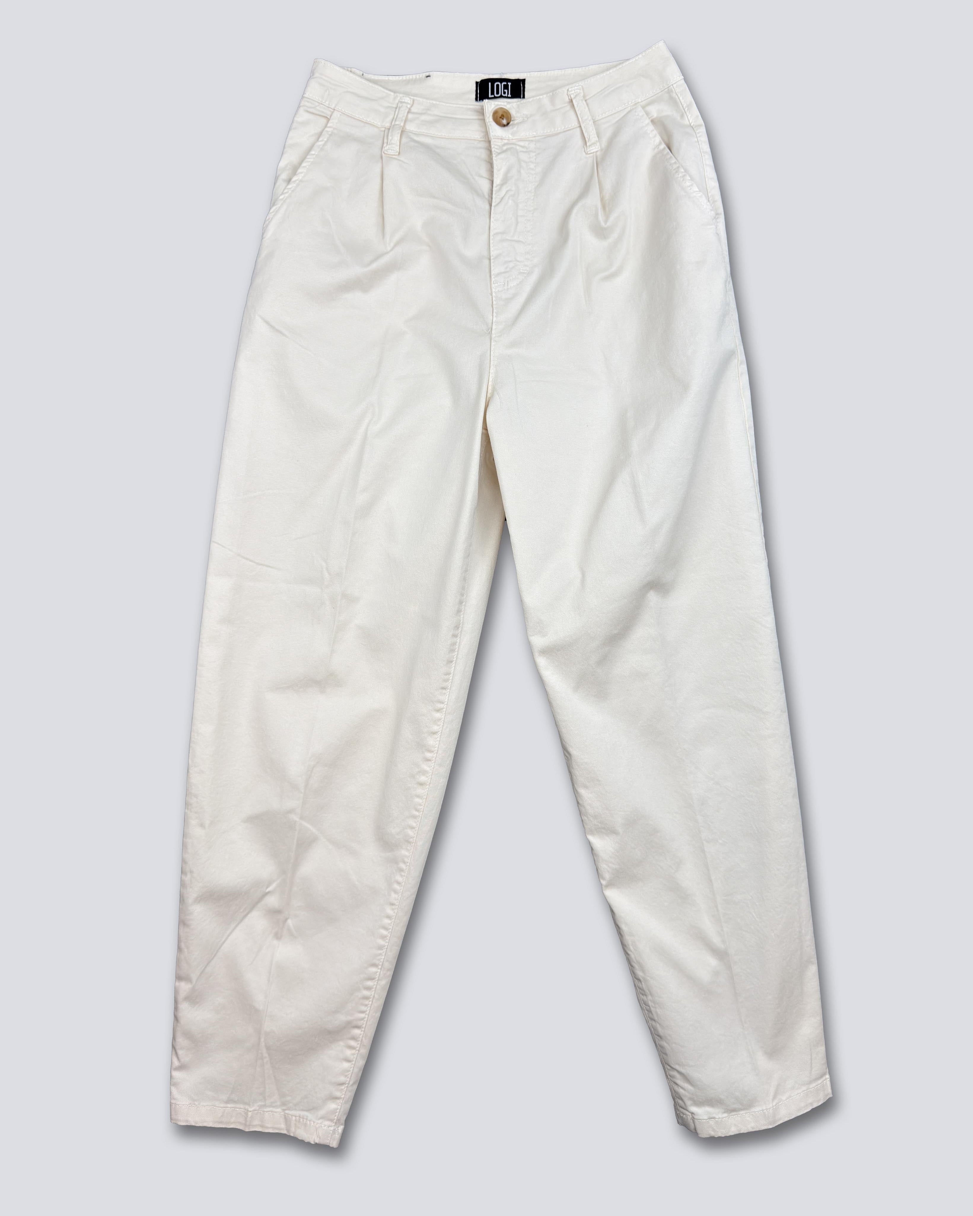 PANTALONE PINCES FONDO STRETTO
