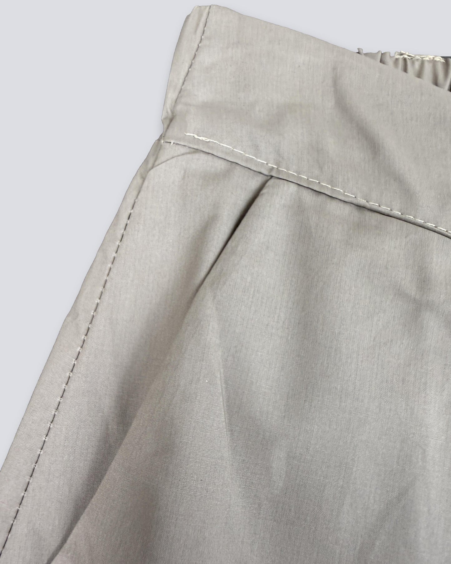 PANTALONE PALAZZO IN TELA ELASTICO